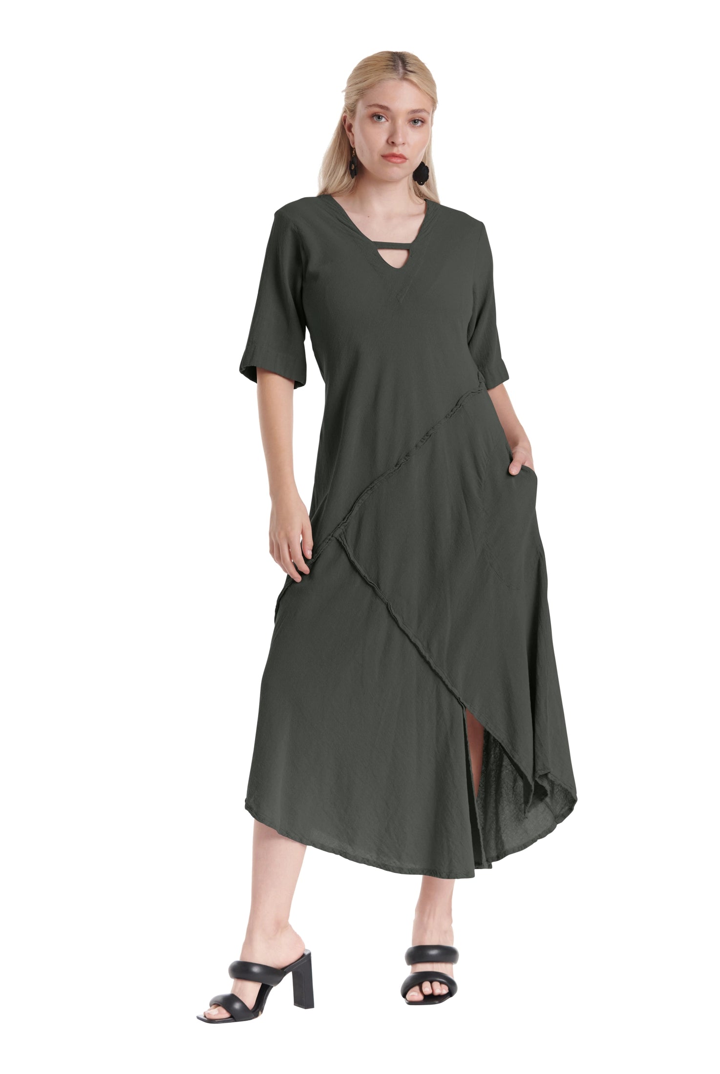 Dazzle Cotton Gauze Dress – New Arrival-Oh My Gauze