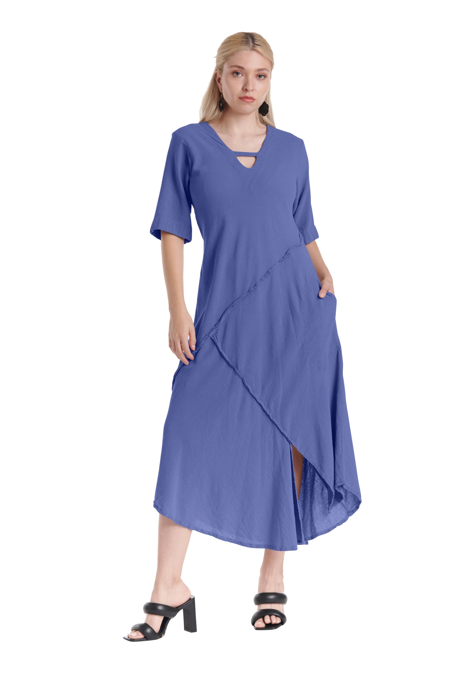 Dazzle Cotton Gauze Dress – New Arrival-Oh My Gauze