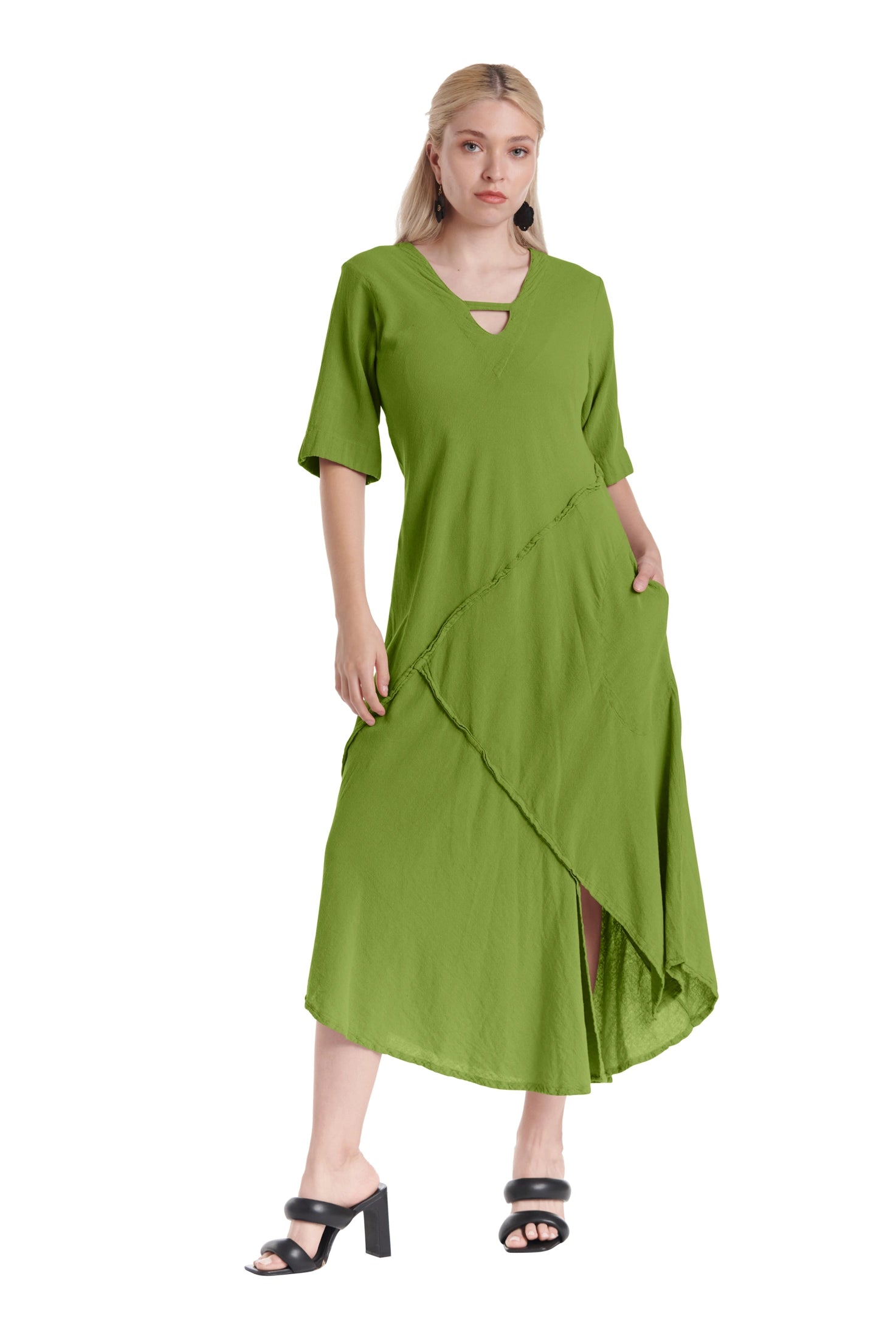 Dazzle Cotton Gauze Dress – New Arrival-Oh My Gauze