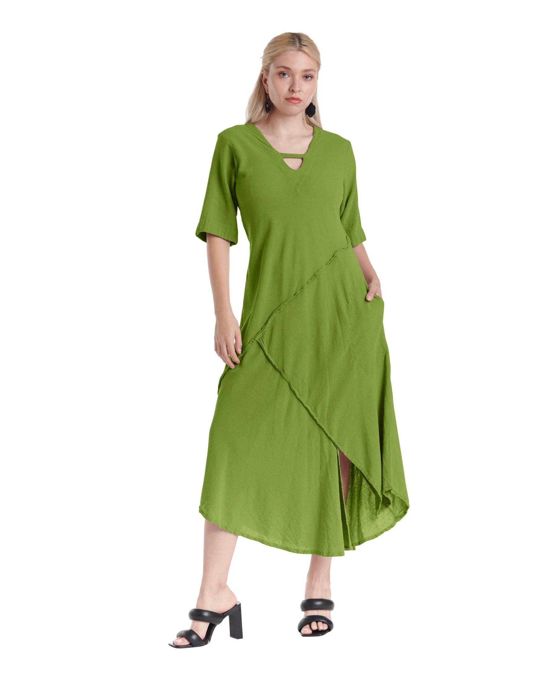 Dazzle Cotton Gauze Dress – New Arrival-Oh My Gauze