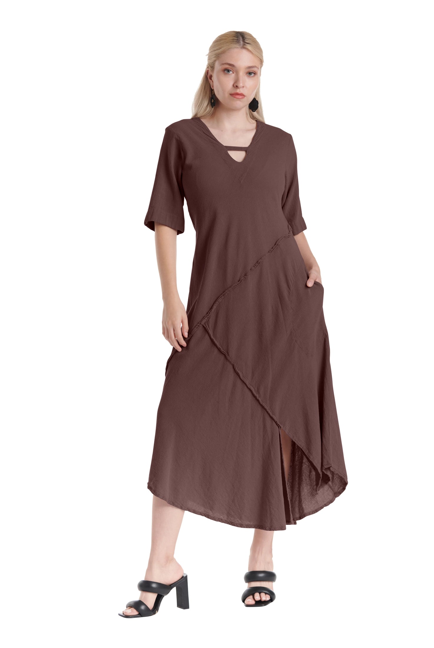 Dazzle Cotton Gauze Dress – New Arrival-Oh My Gauze
