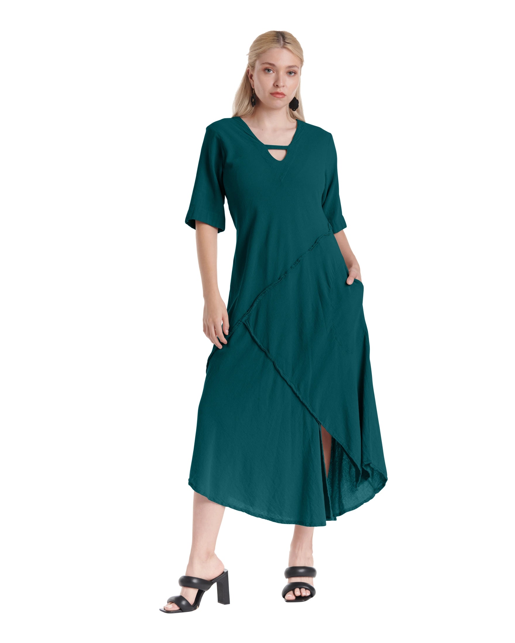 Dazzle Cotton Gauze Dress – New Arrival-Oh My Gauze