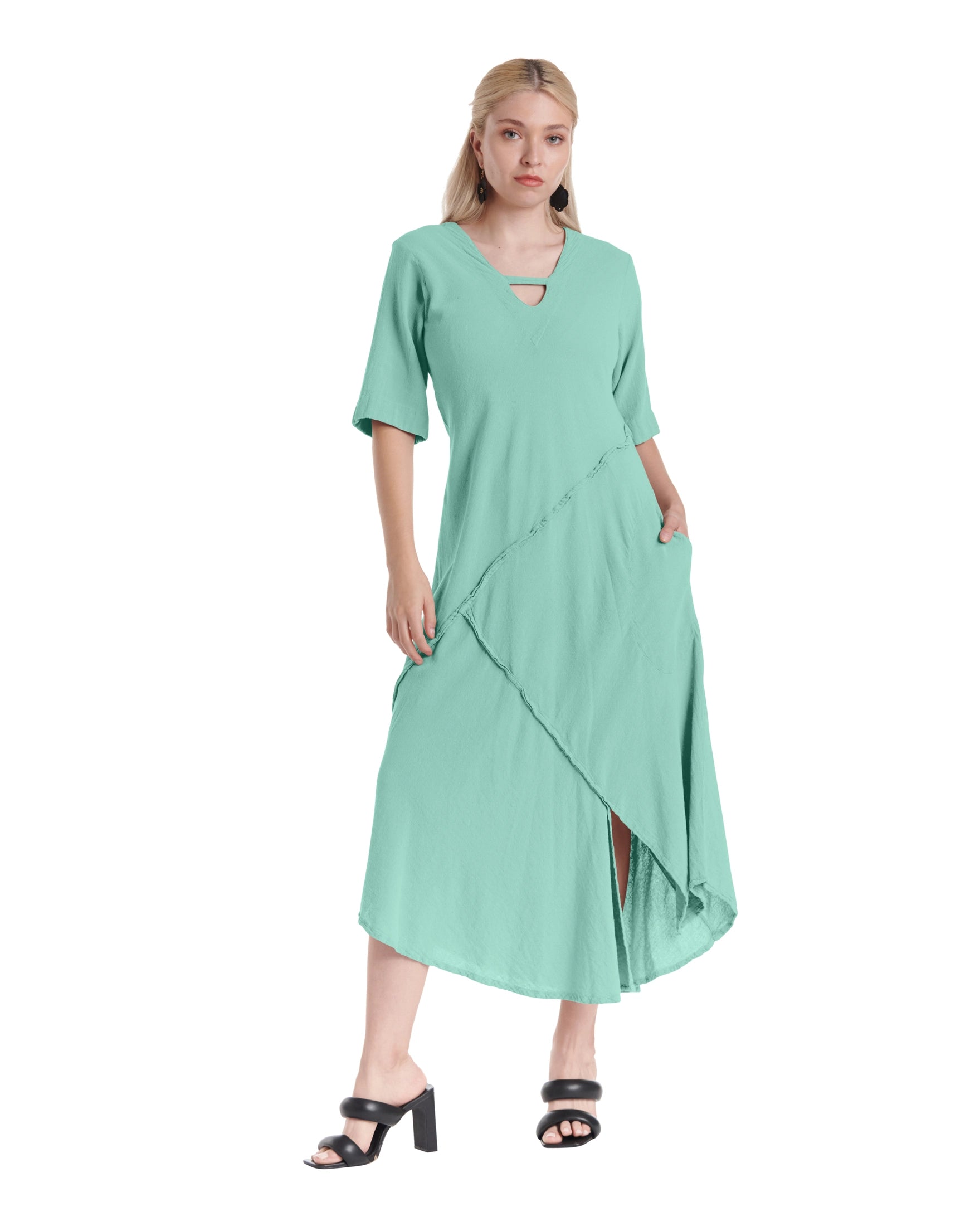 Dazzle Cotton Gauze Dress – New Arrival-Oh My Gauze