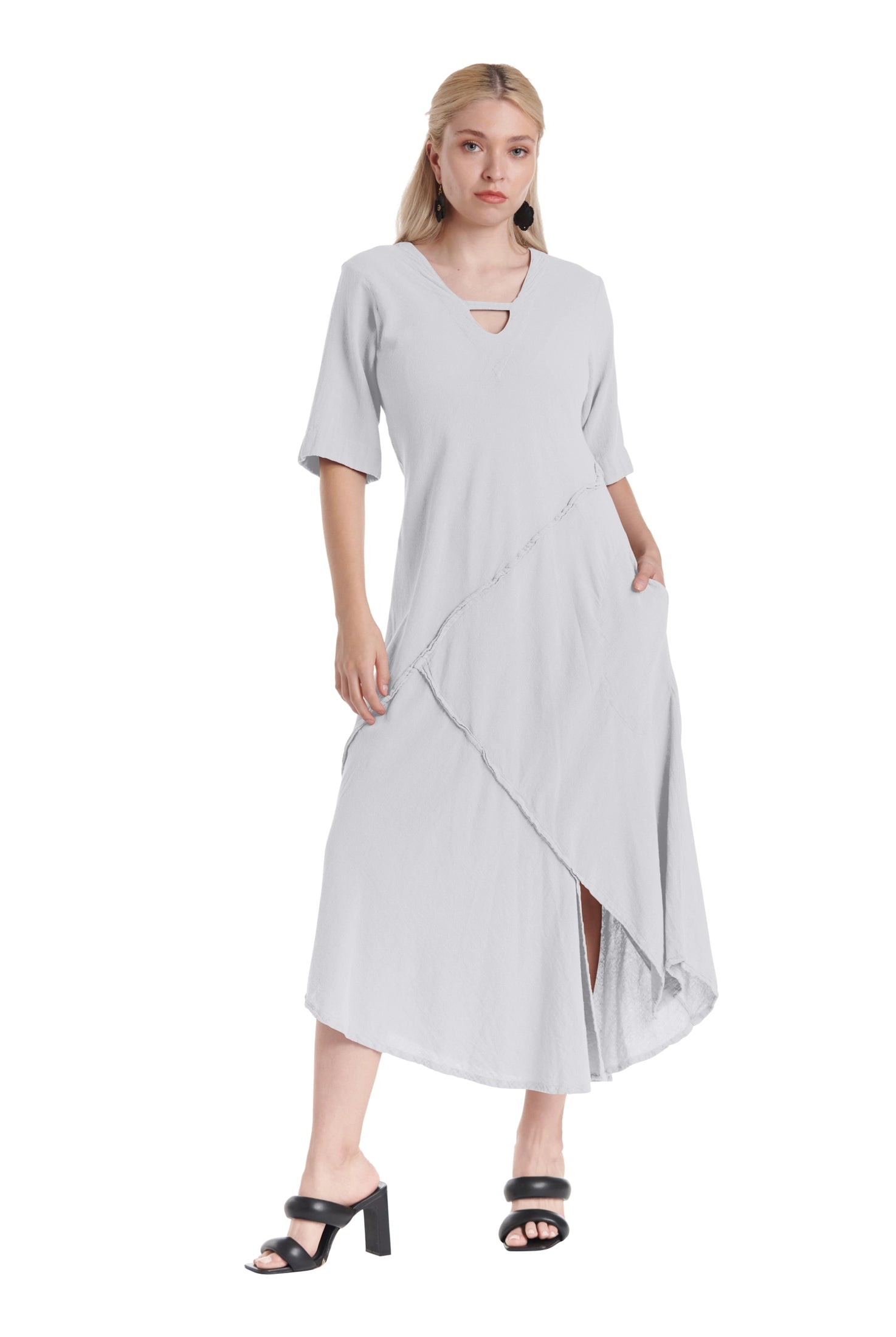 Dazzle Cotton Gauze Dress – New Arrival-Oh My Gauze