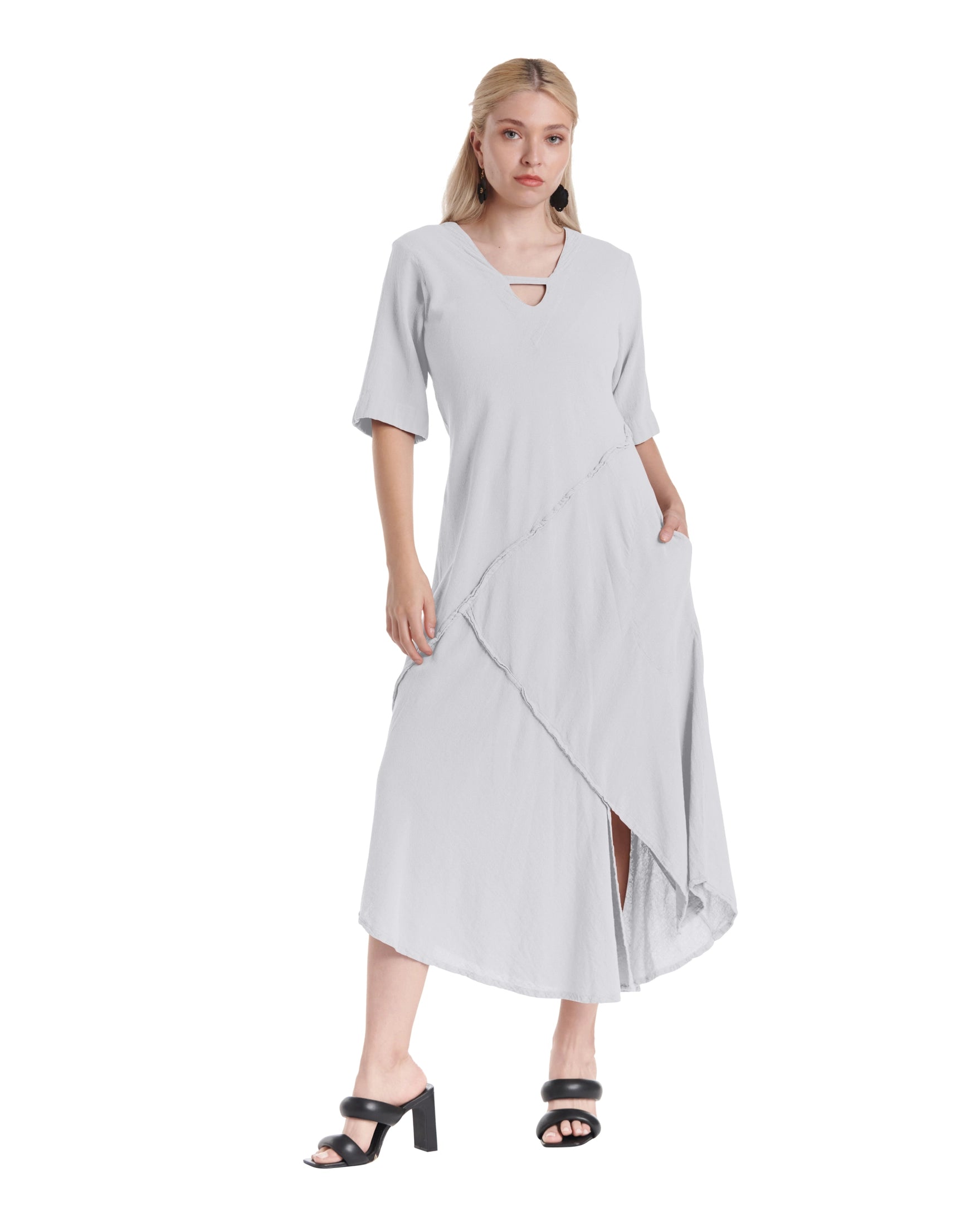 Dazzle Cotton Gauze Dress – New Arrival-Oh My Gauze