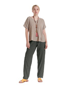 Dolphin Cotton Gauze Pants-Oh My Gauze