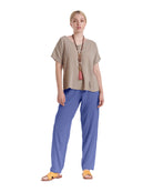 Dolphin Cotton Gauze Pants-Oh My Gauze