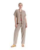 Dolphin Cotton Gauze Pants-Oh My Gauze