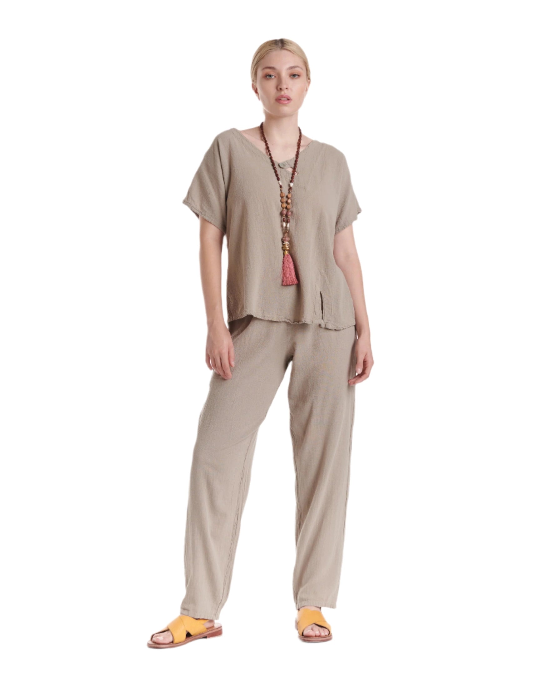 Dolphin Cotton Gauze Pants-Oh My Gauze