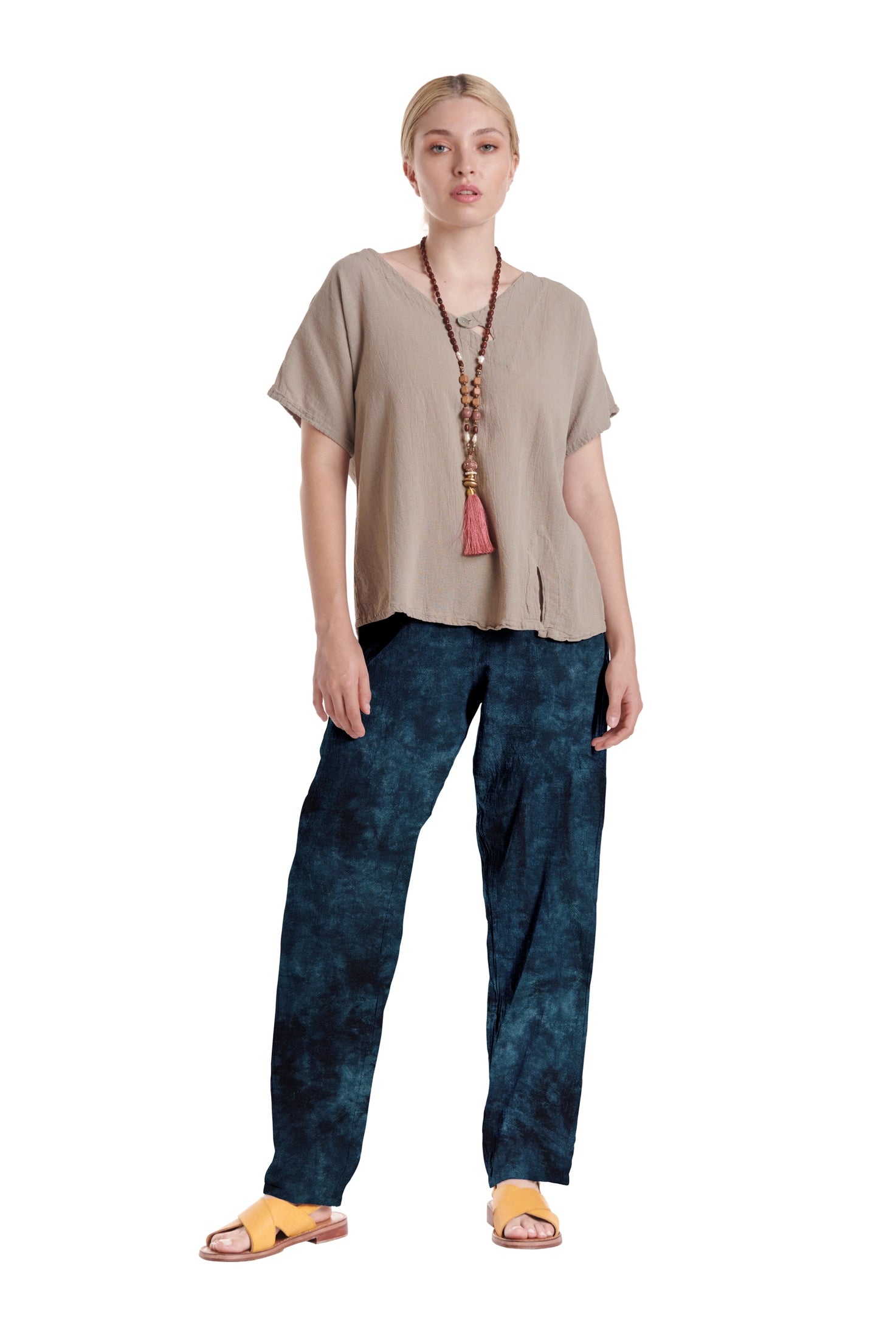 Dolphin Cotton Gauze Pants-Oh My Gauze