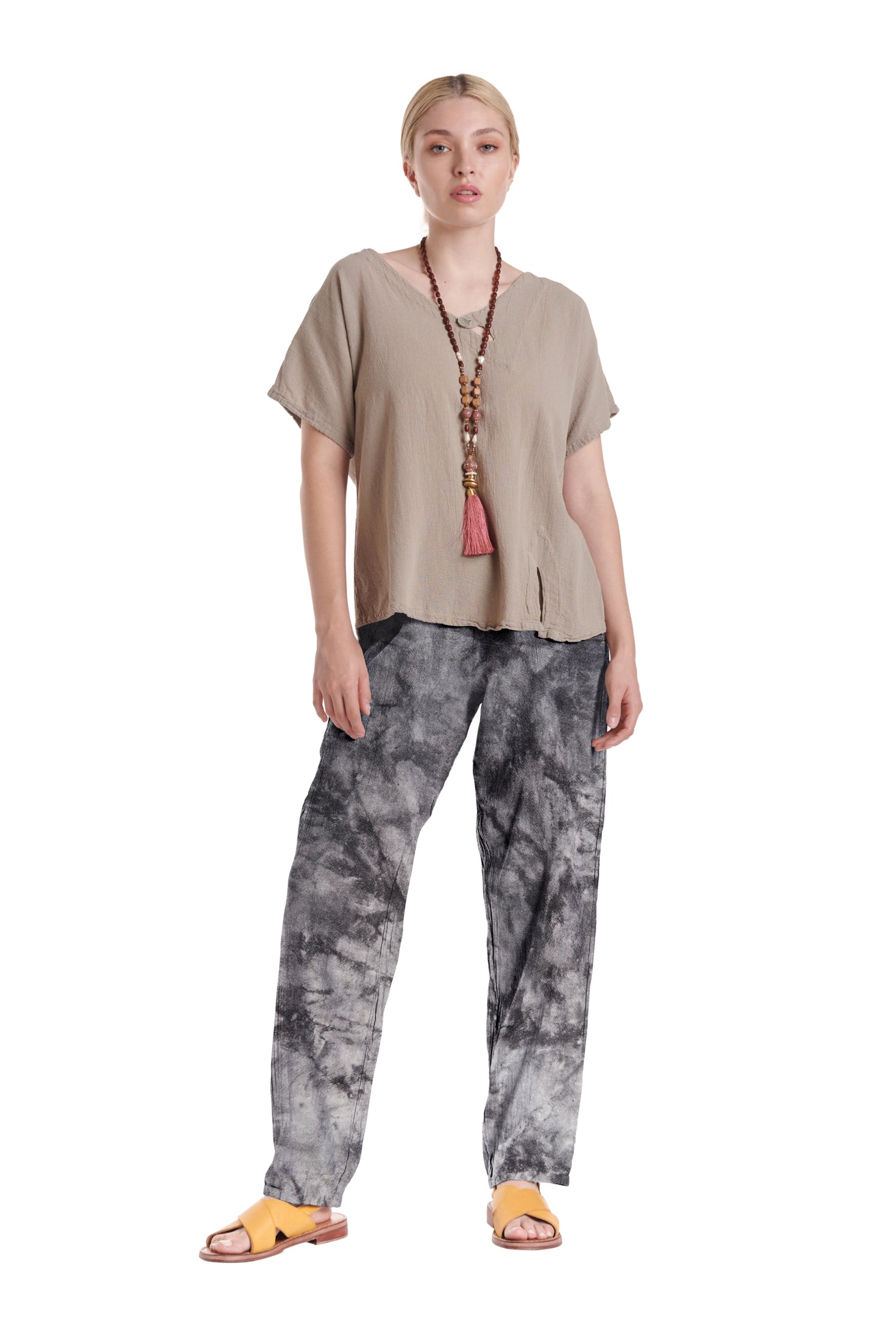 Dolphin Cotton Gauze Pants-Oh My Gauze