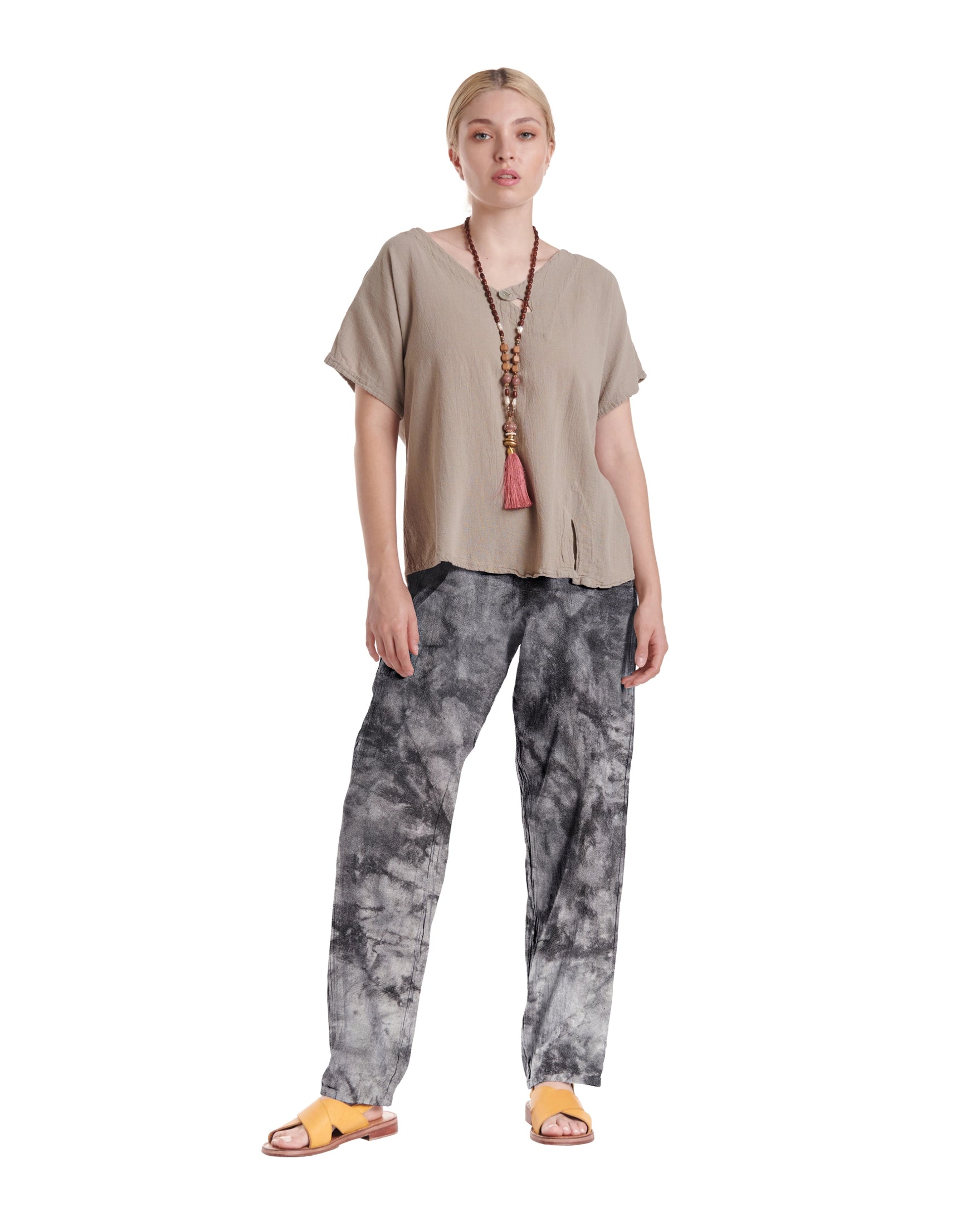 Dolphin Cotton Gauze Pants-Oh My Gauze