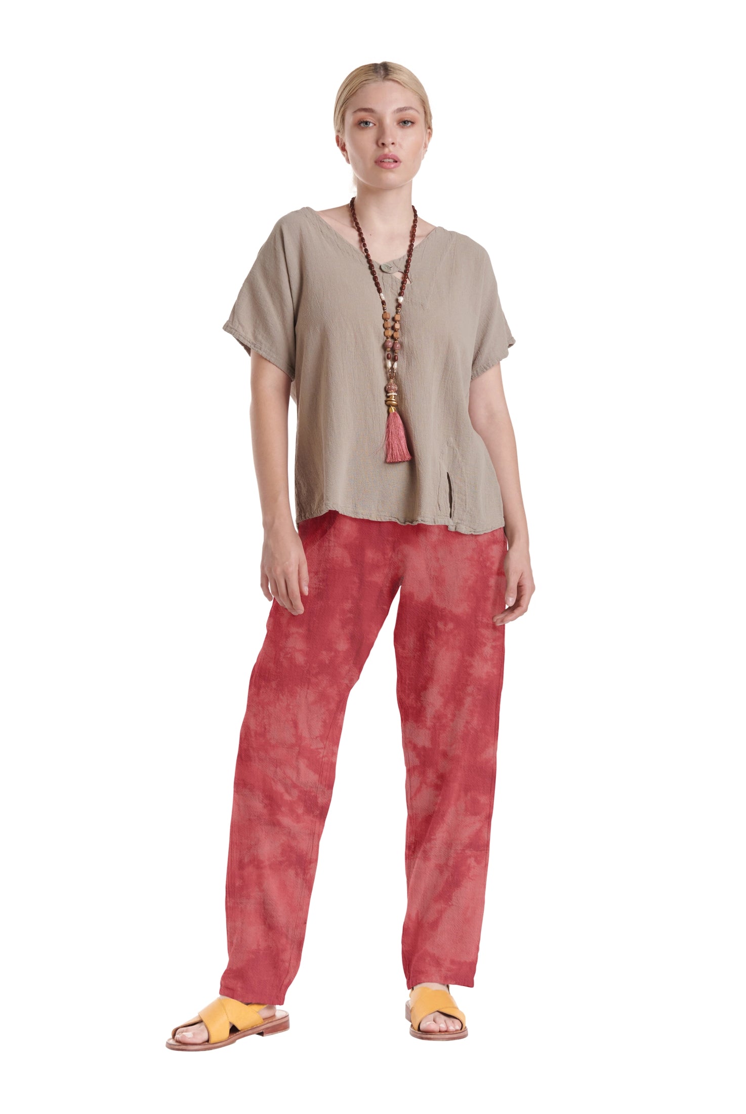 Dolphin Cotton Gauze Pants-Oh My Gauze