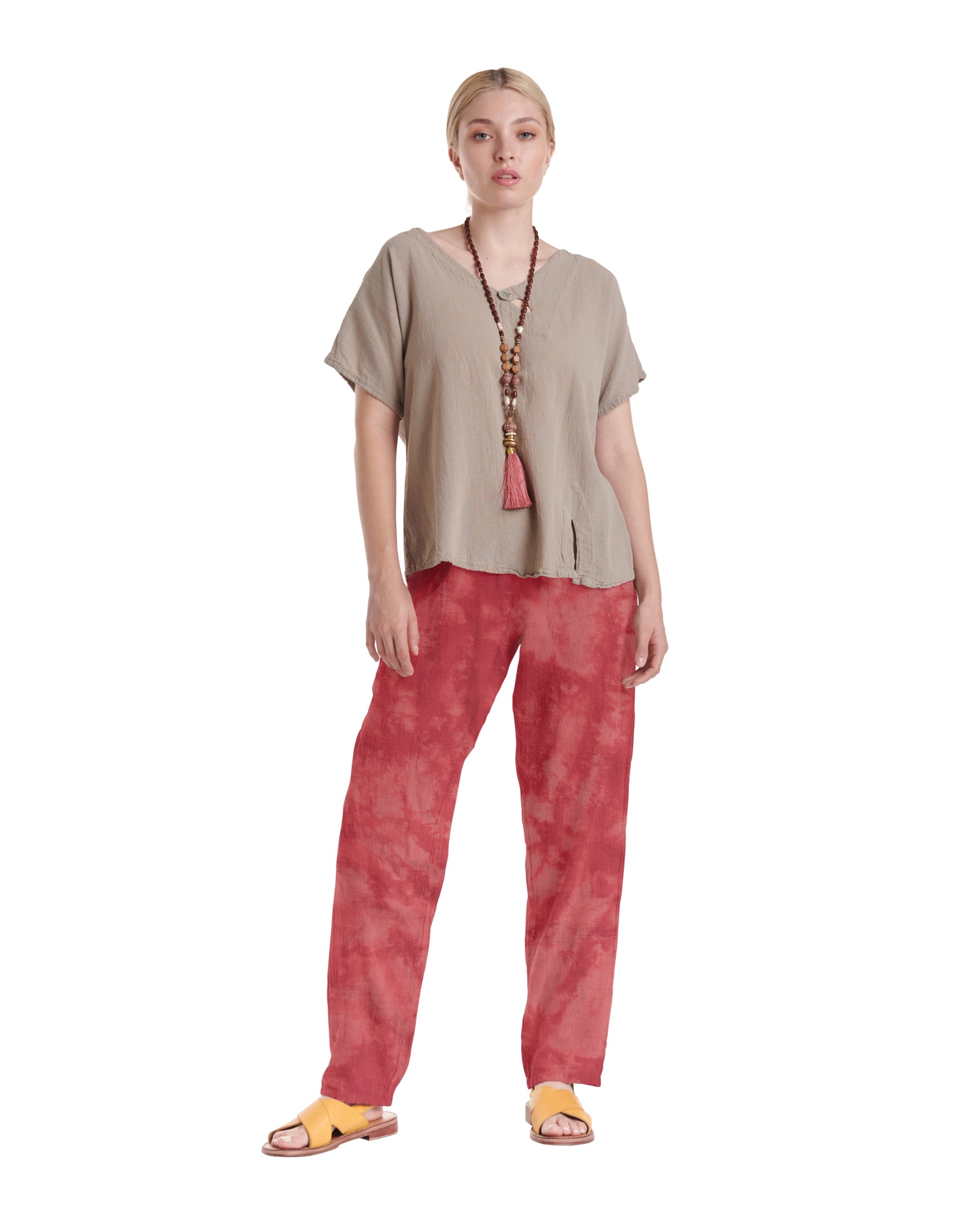 Dolphin Cotton Gauze Pants-Oh My Gauze