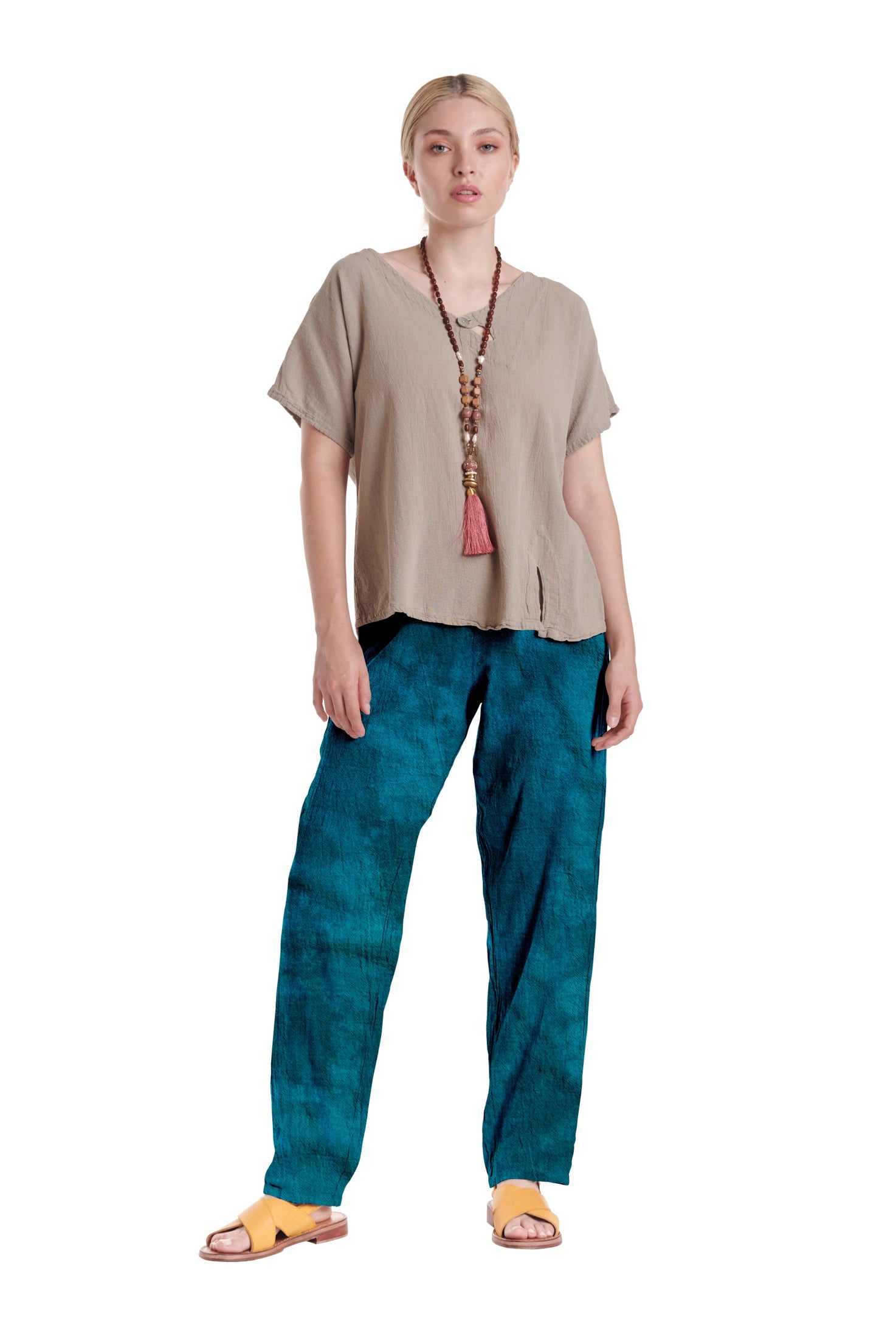 Dolphin Cotton Gauze Pants-Oh My Gauze