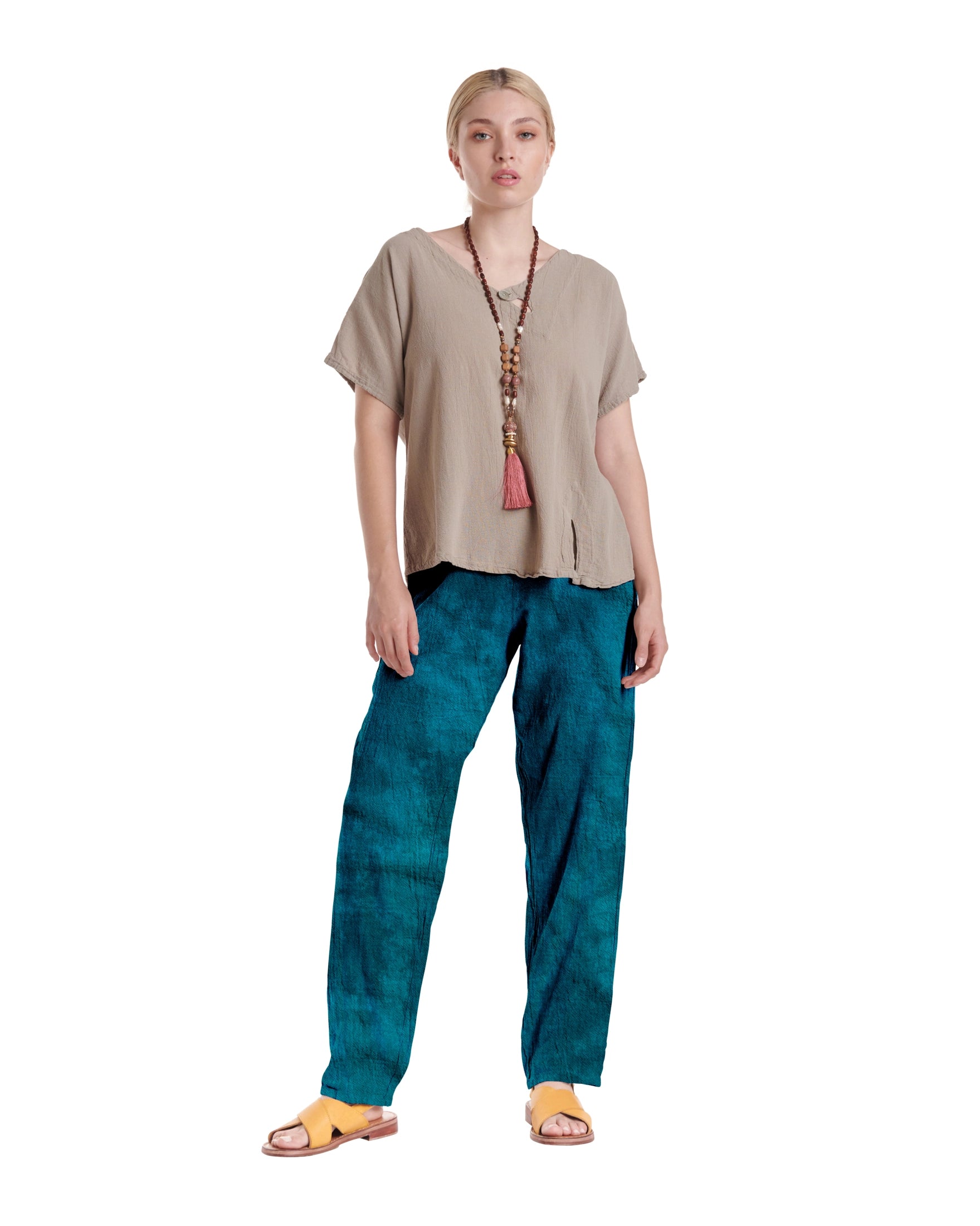 Dolphin Cotton Gauze Pants-Oh My Gauze