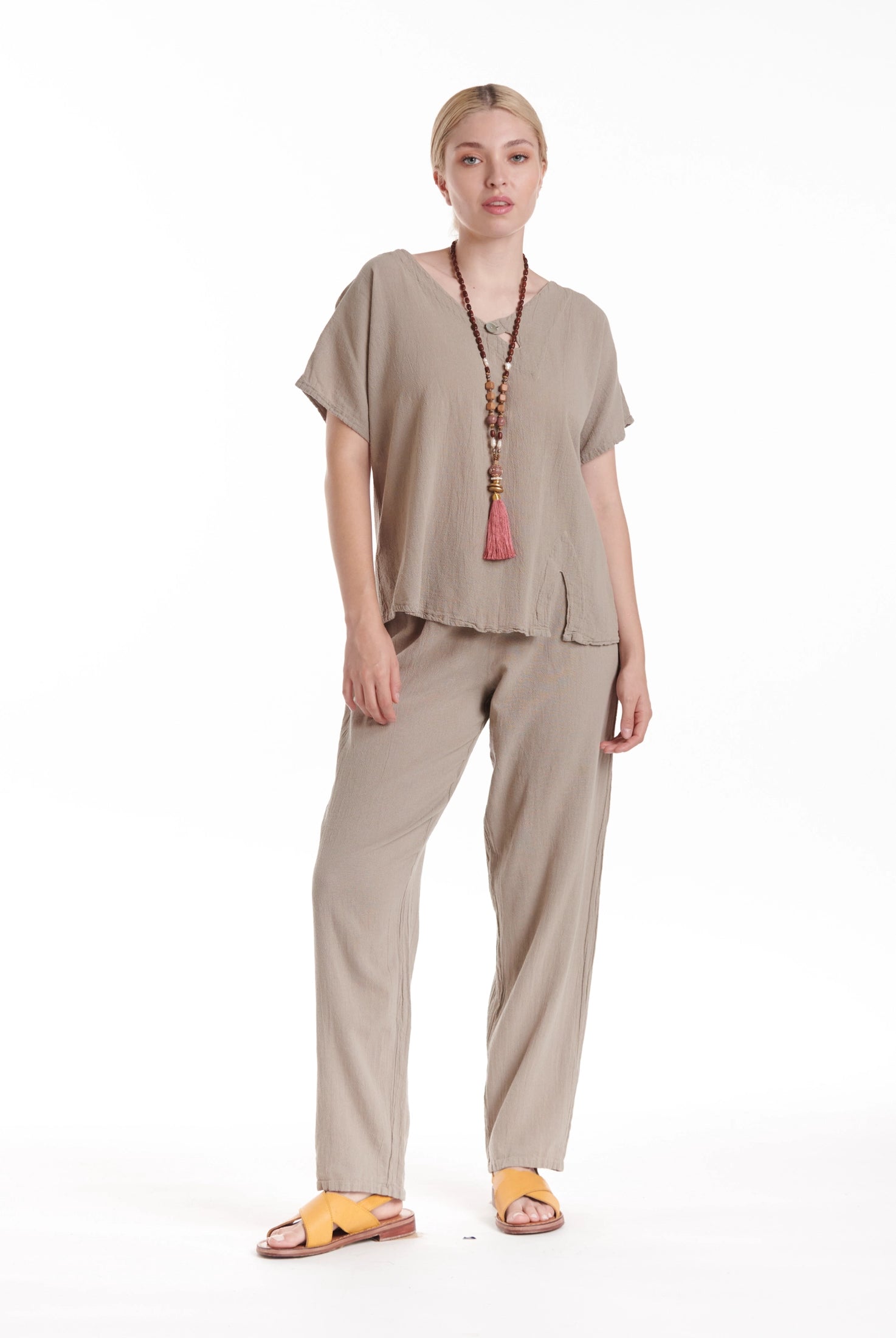 Dolphin Cotton Gauze Pants-Oh My Gauze