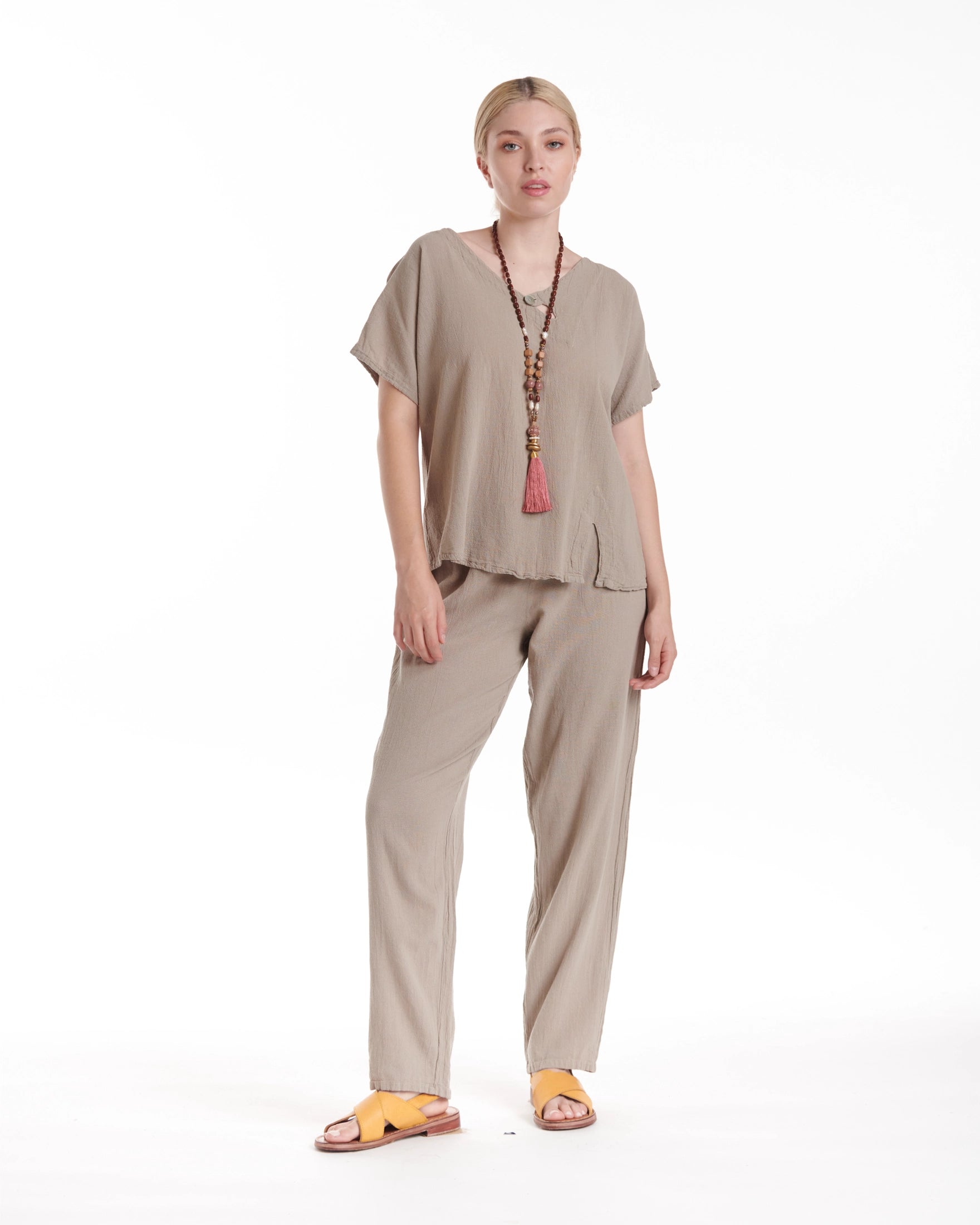 Dolphin Cotton Gauze Pants-Oh My Gauze