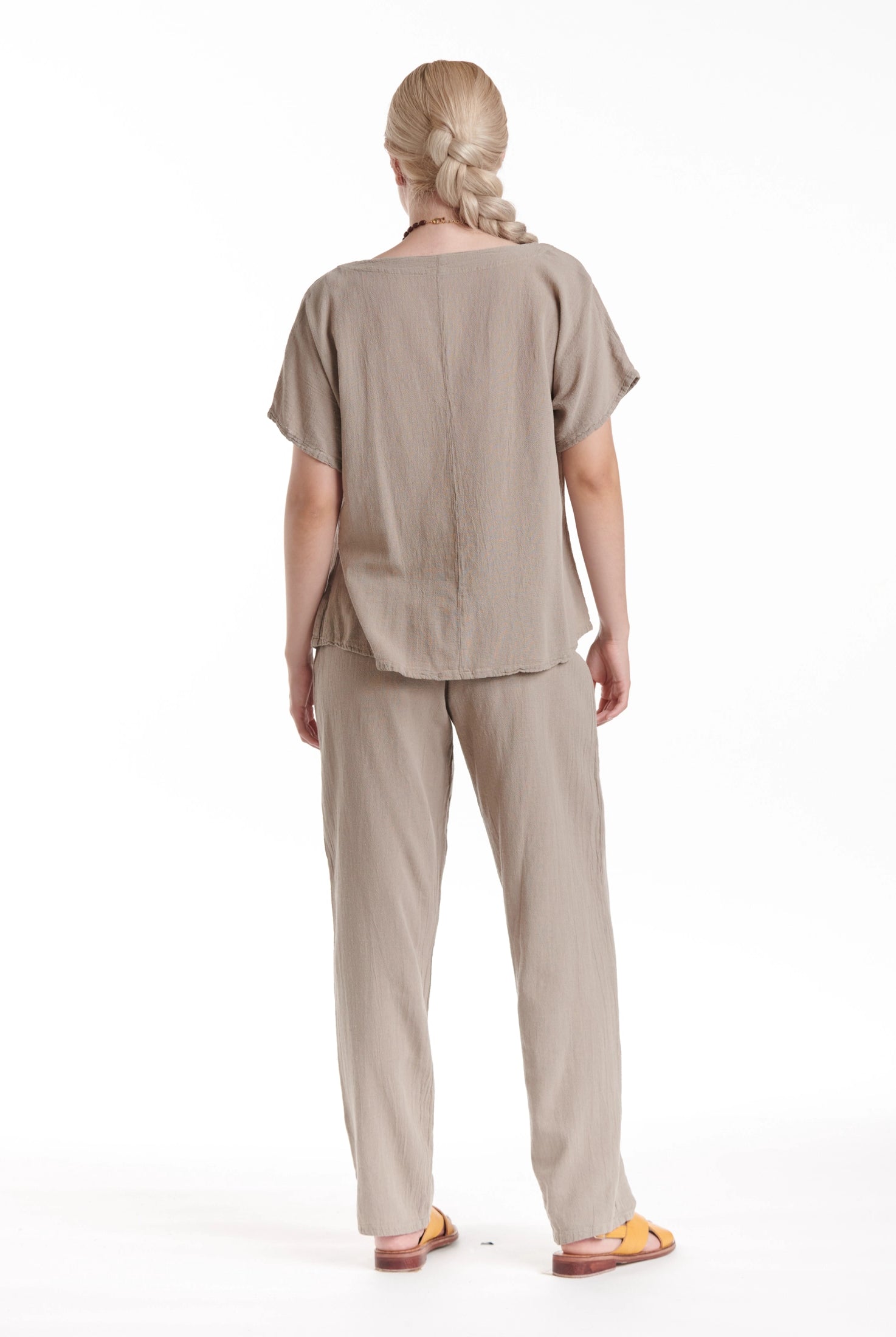 Dolphin Cotton Gauze Pants-Oh My Gauze