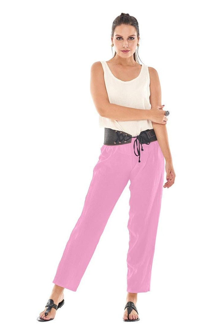 Dolphin Cotton Gauze Pants-Oh My Gauze