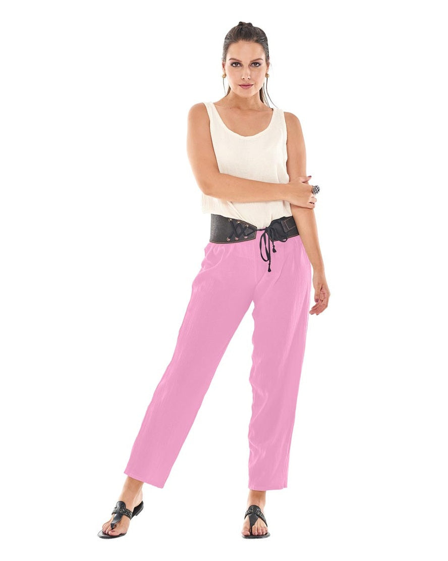 Dolphin Cotton Gauze Pants-Oh My Gauze