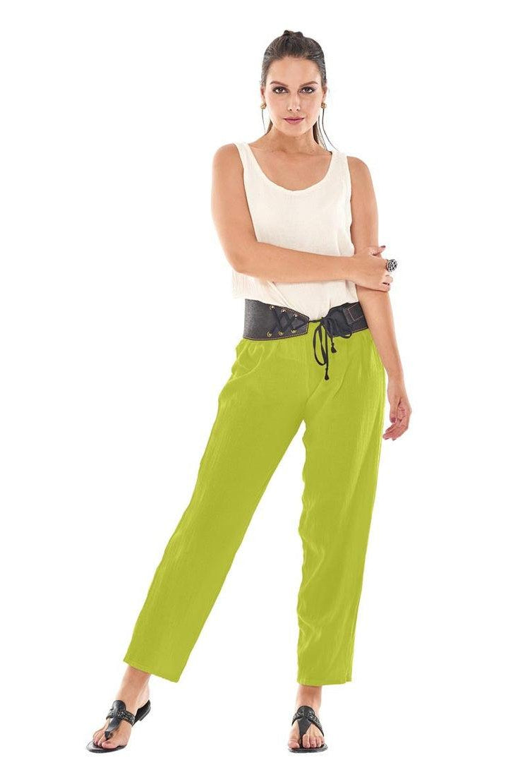Dolphin Cotton Gauze Pants-Oh My Gauze