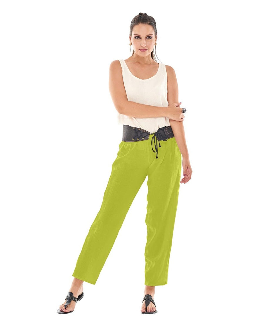 Dolphin Cotton Gauze Pants-Oh My Gauze
