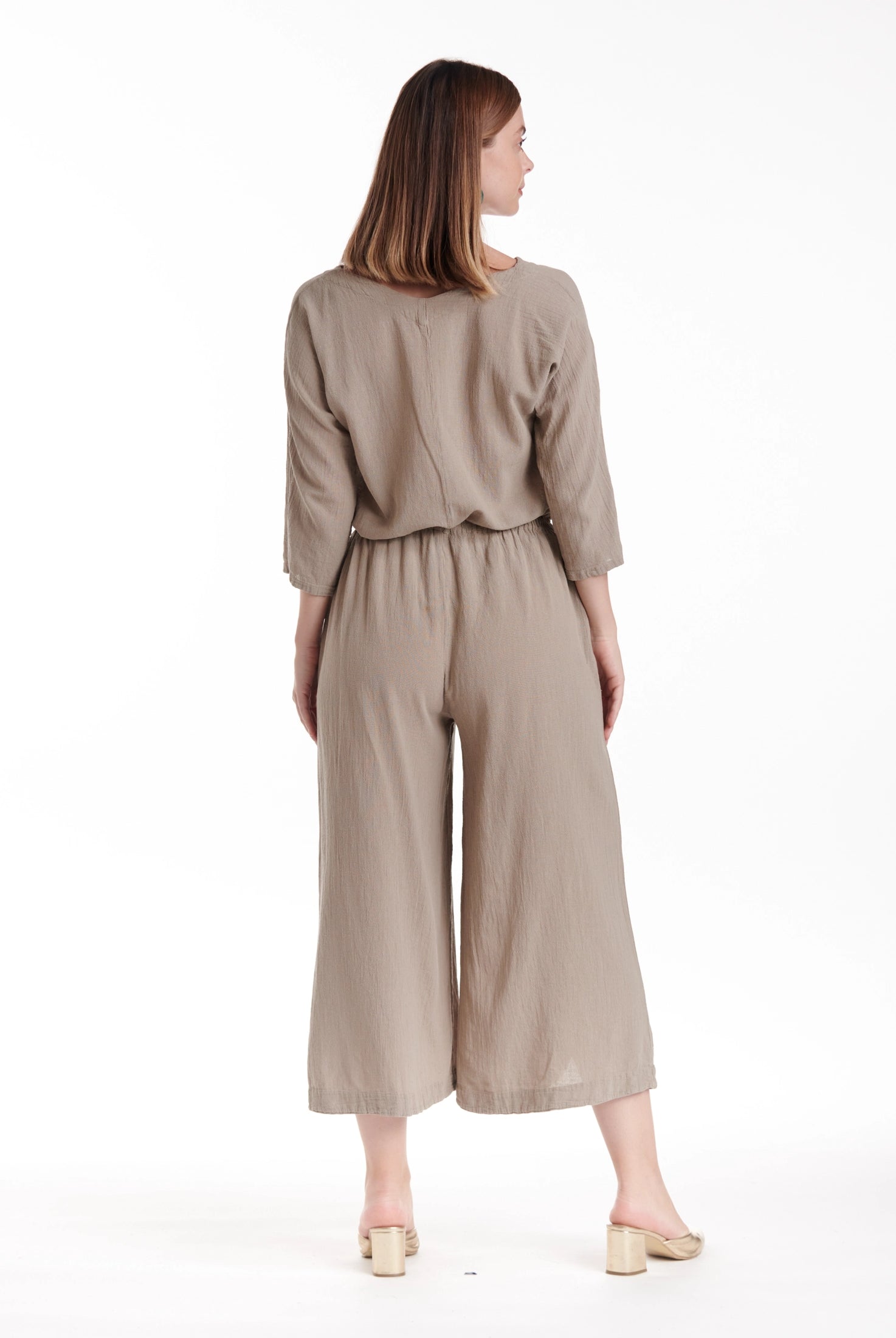 Dotty Cotton Gauze Pants – New Arrival-Oh My Gauze