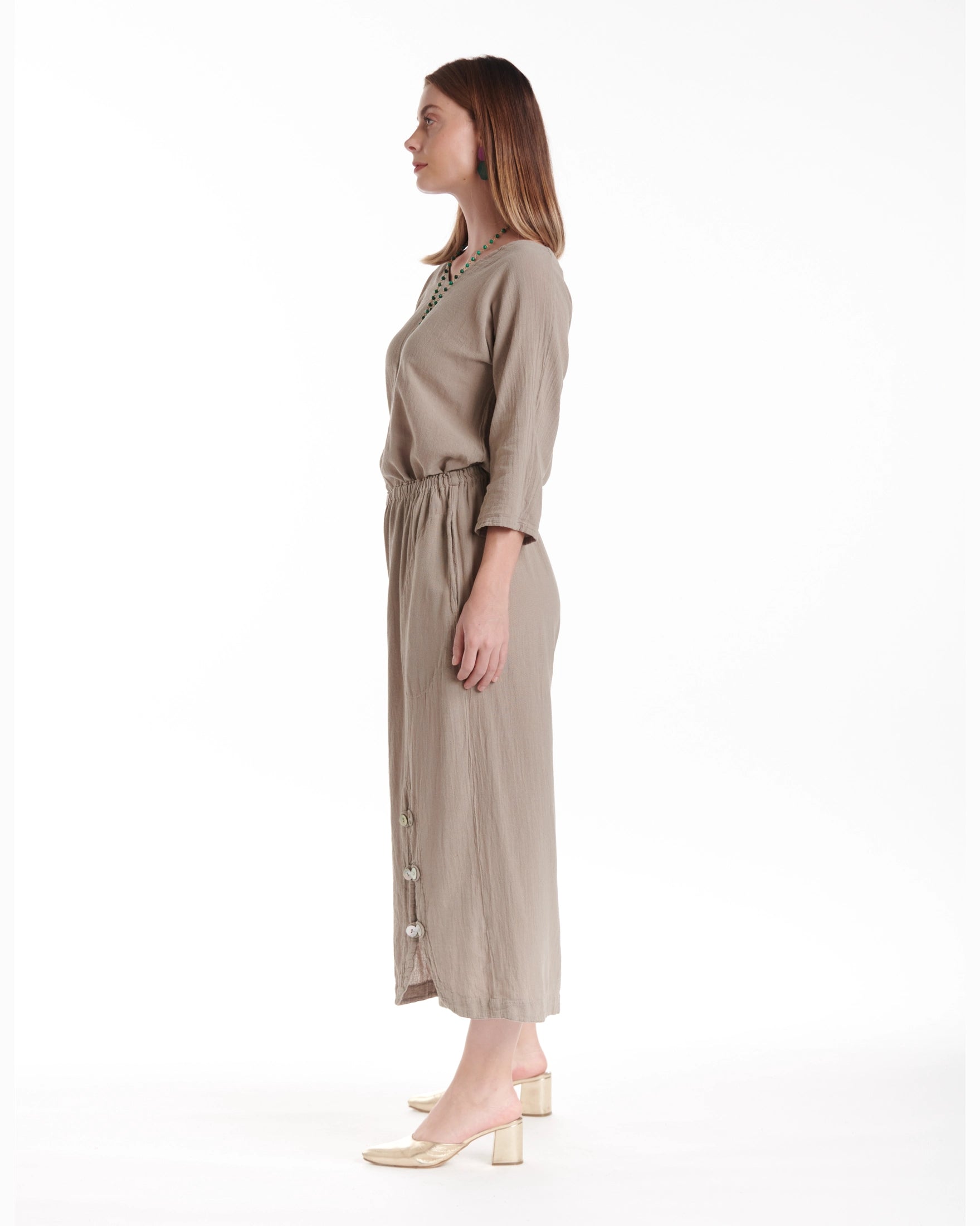 Dotty Cotton Gauze Pants – New Arrival-Oh My Gauze