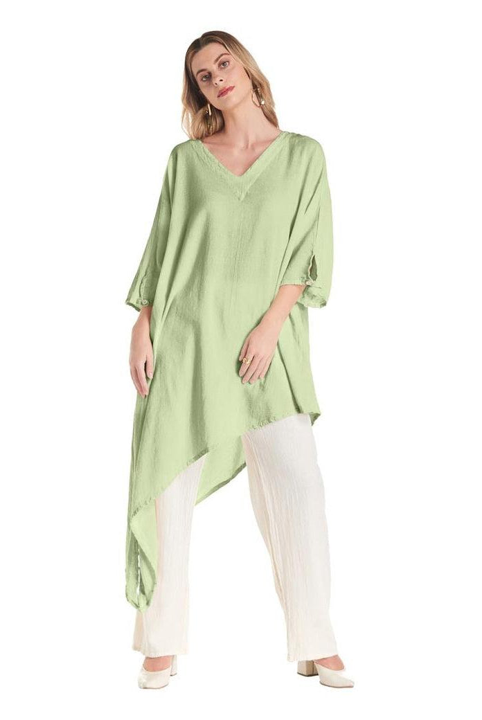 Drama Cotton Gauze Blouse-Oh My Gauze