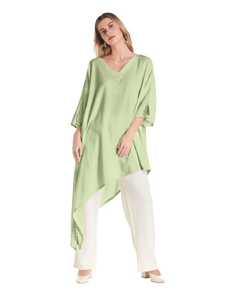 Drama Cotton Gauze Blouse-Oh My Gauze