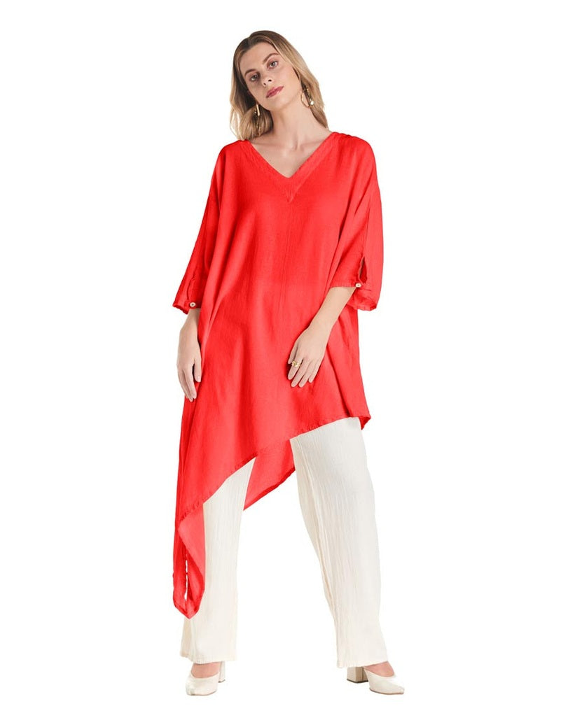Drama Cotton Gauze Blouse-Oh My Gauze