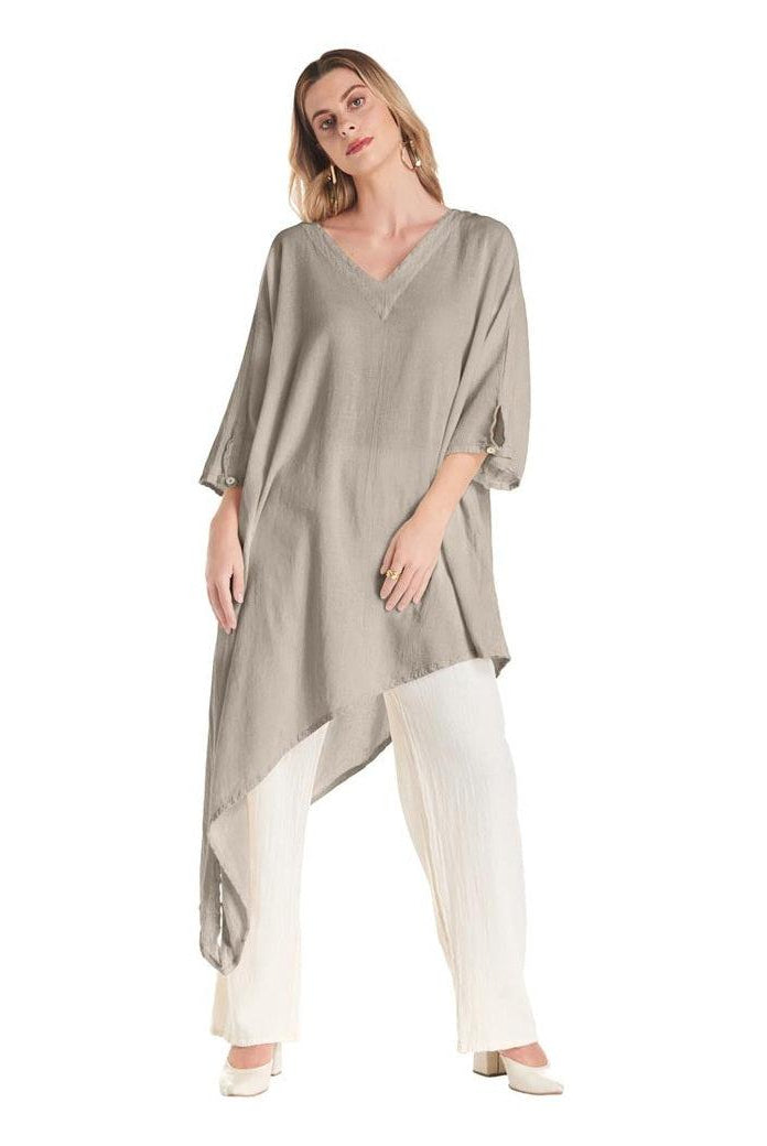 Drama Cotton Gauze Blouse-Oh My Gauze
