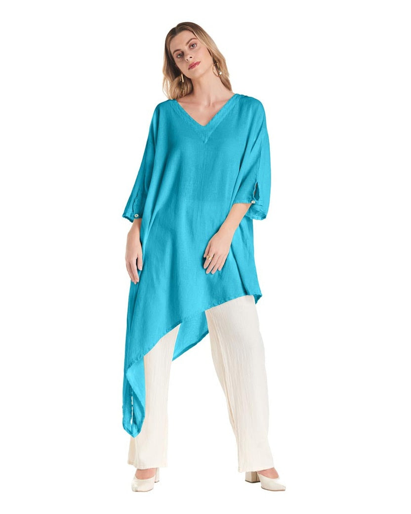 Drama Cotton Gauze Blouse-Oh My Gauze