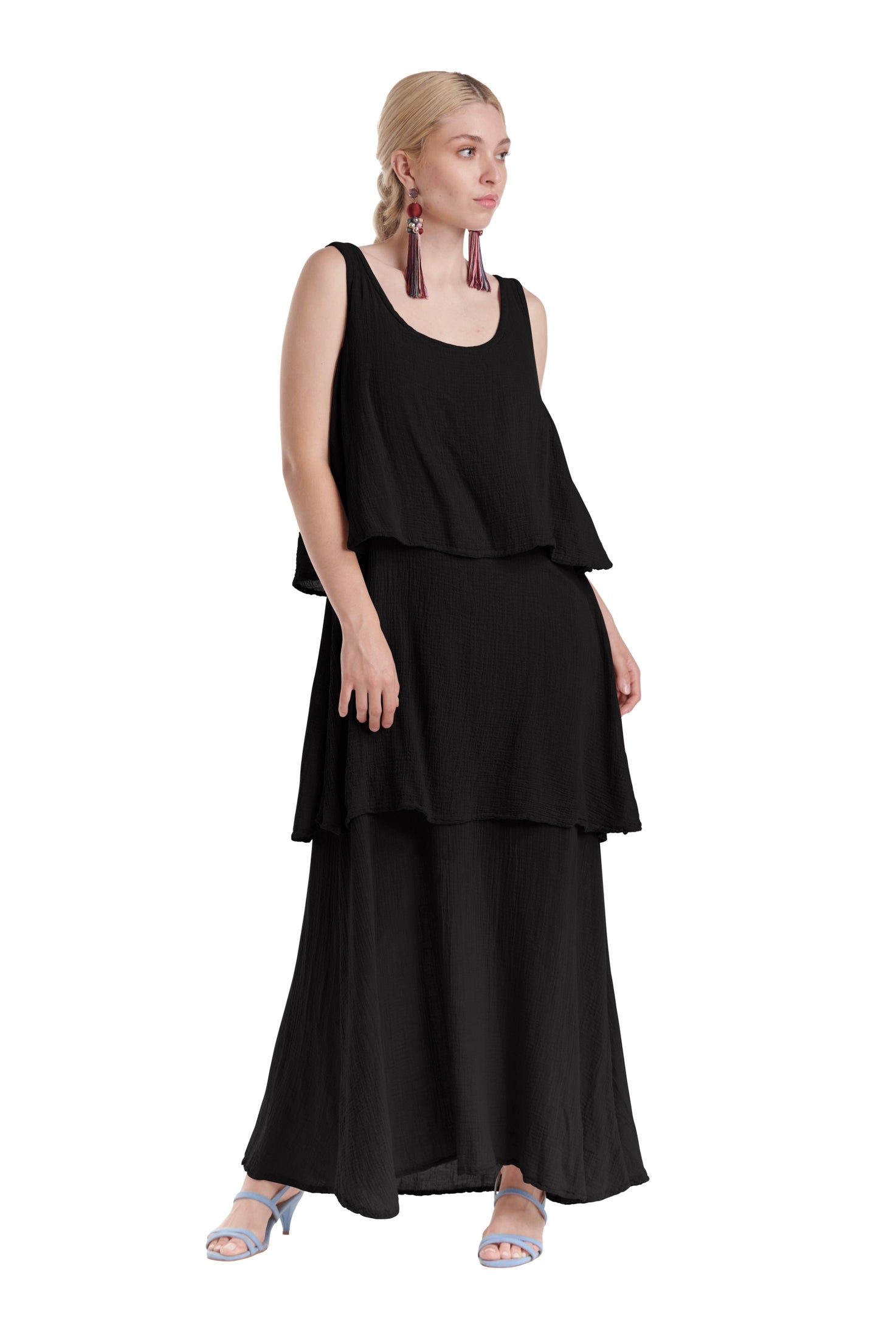 Dream Cotton Gauze Dress-Oh My Gauze