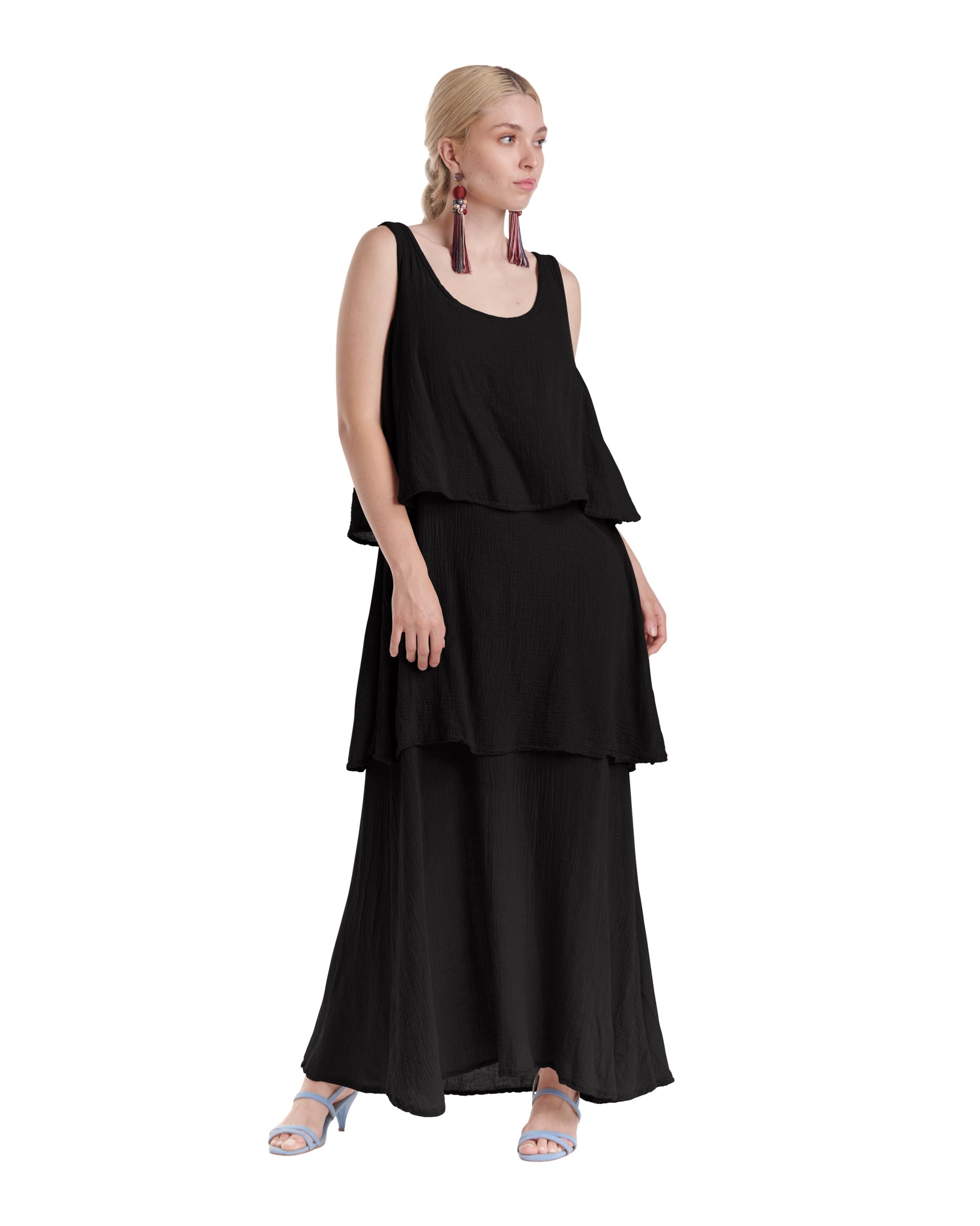 Dream Cotton Gauze Dress-Oh My Gauze