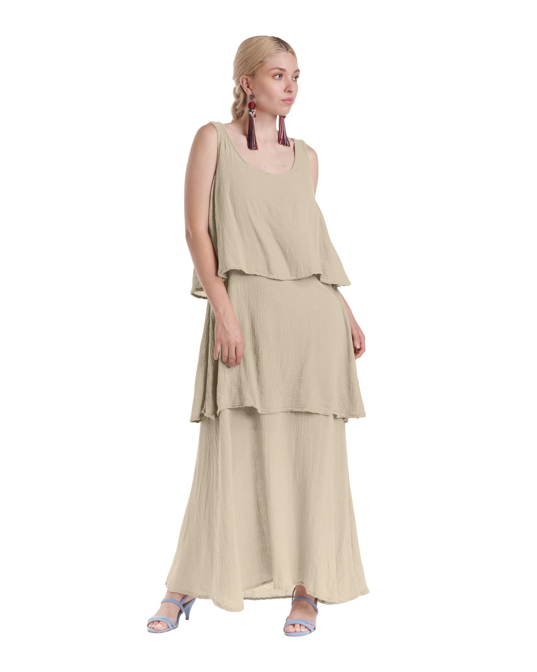 Dream Cotton Gauze Dress-Oh My Gauze