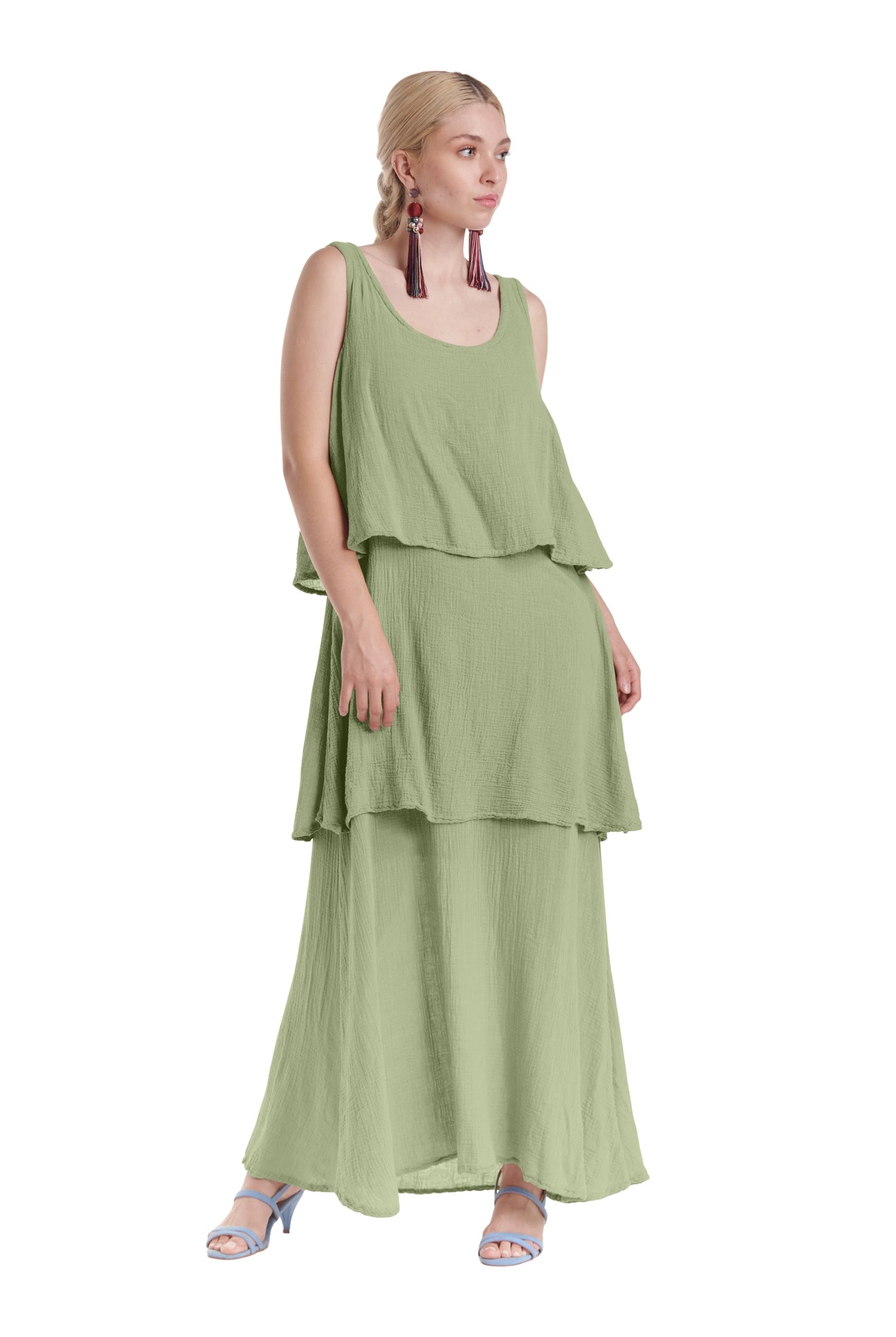 Dream Cotton Gauze Dress-Oh My Gauze