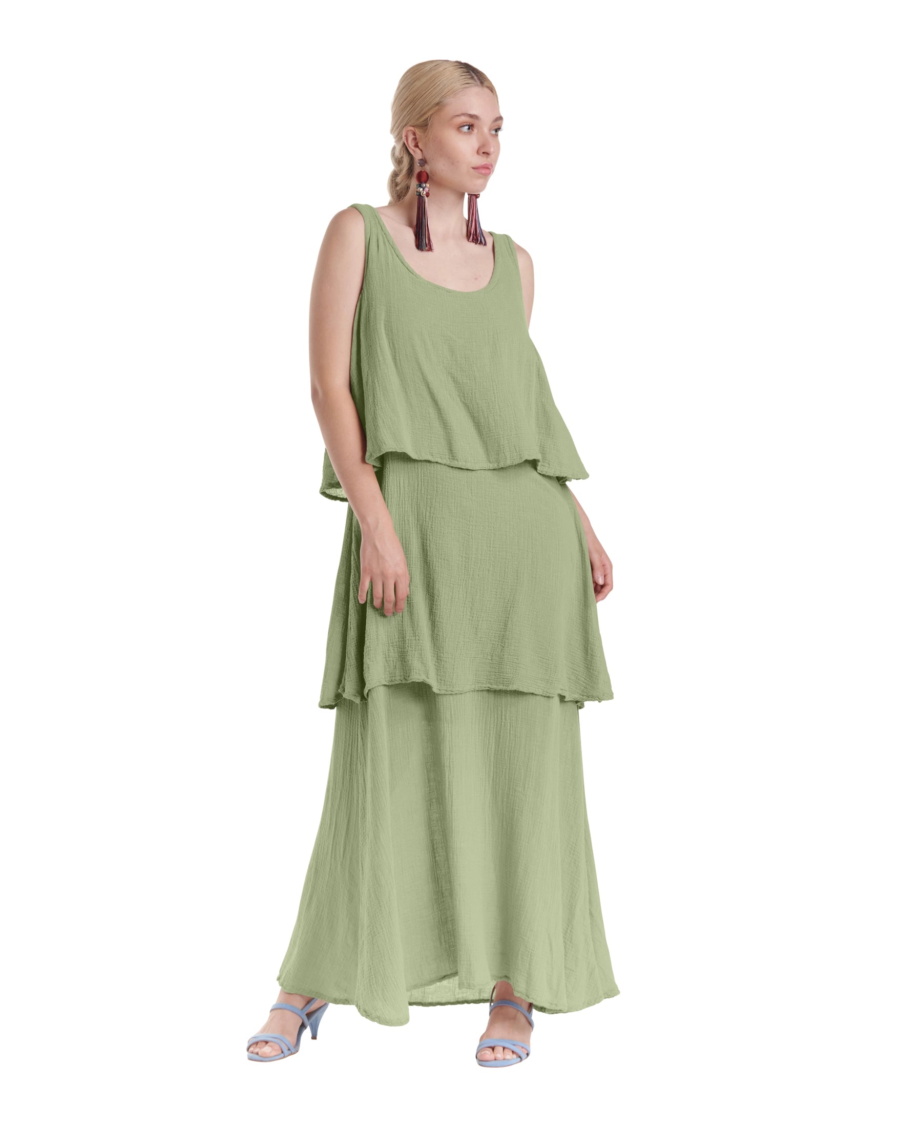 Dream Cotton Gauze Dress-Oh My Gauze