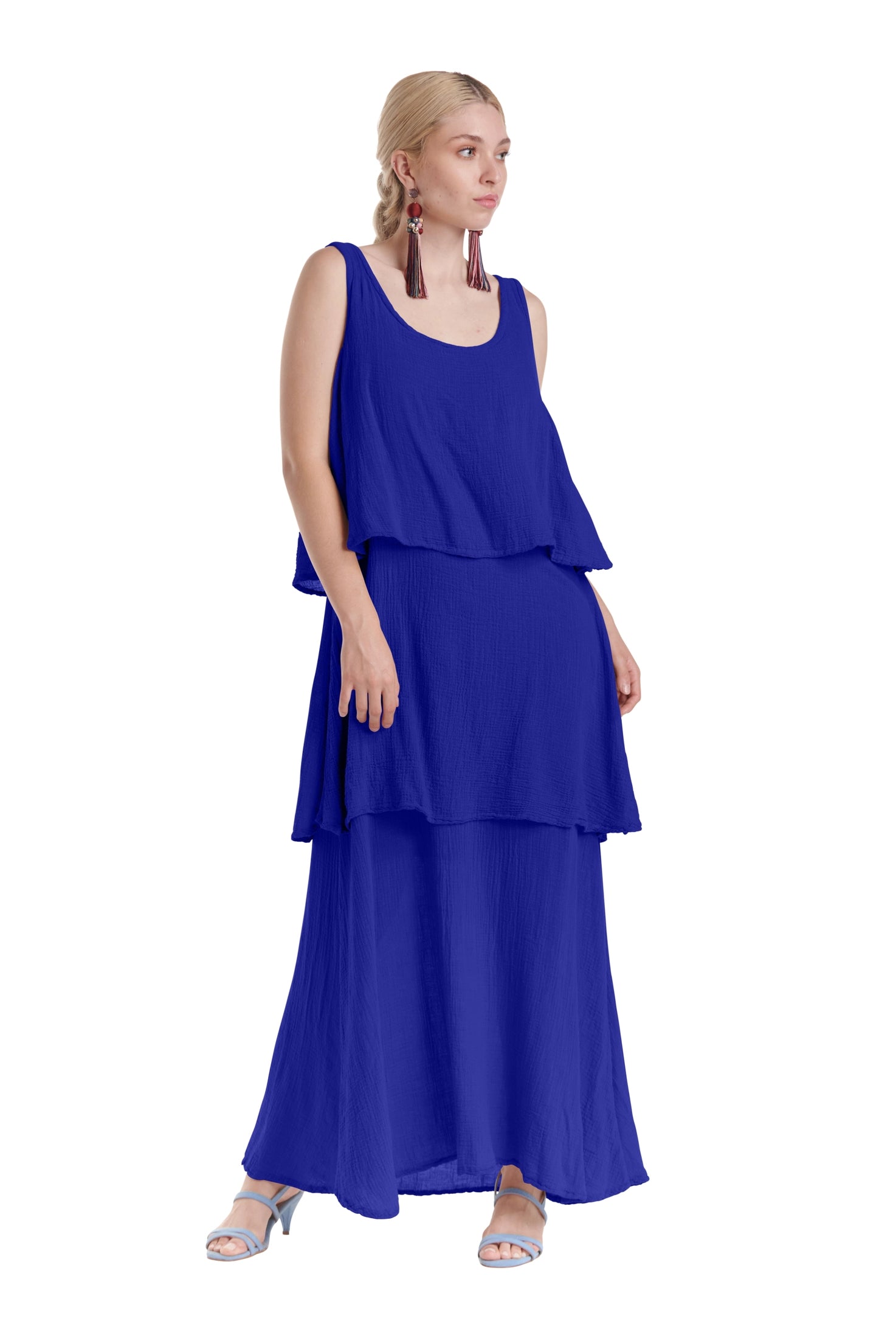 Dream Cotton Gauze Dress-Oh My Gauze