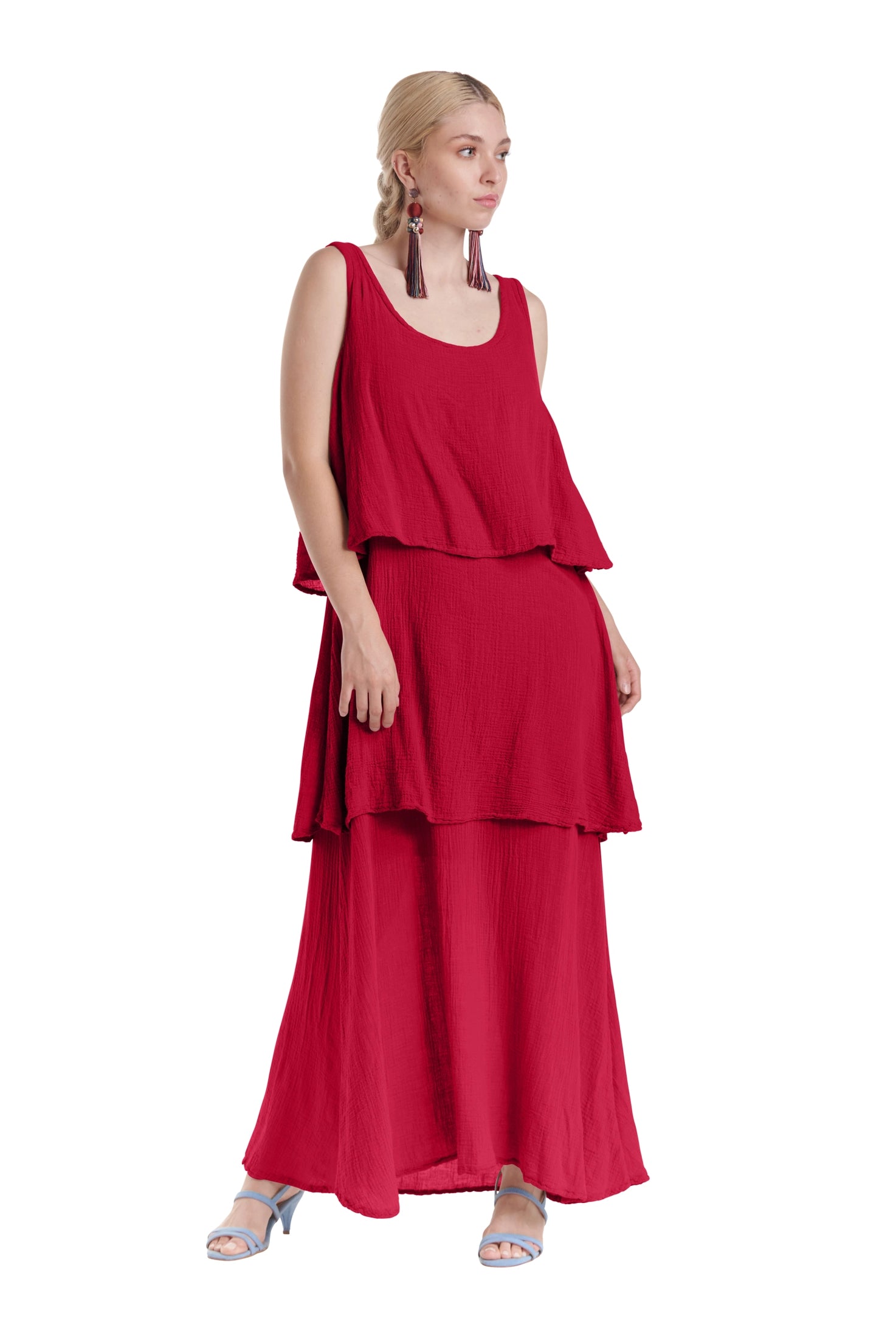 Dream Cotton Gauze Dress-Oh My Gauze