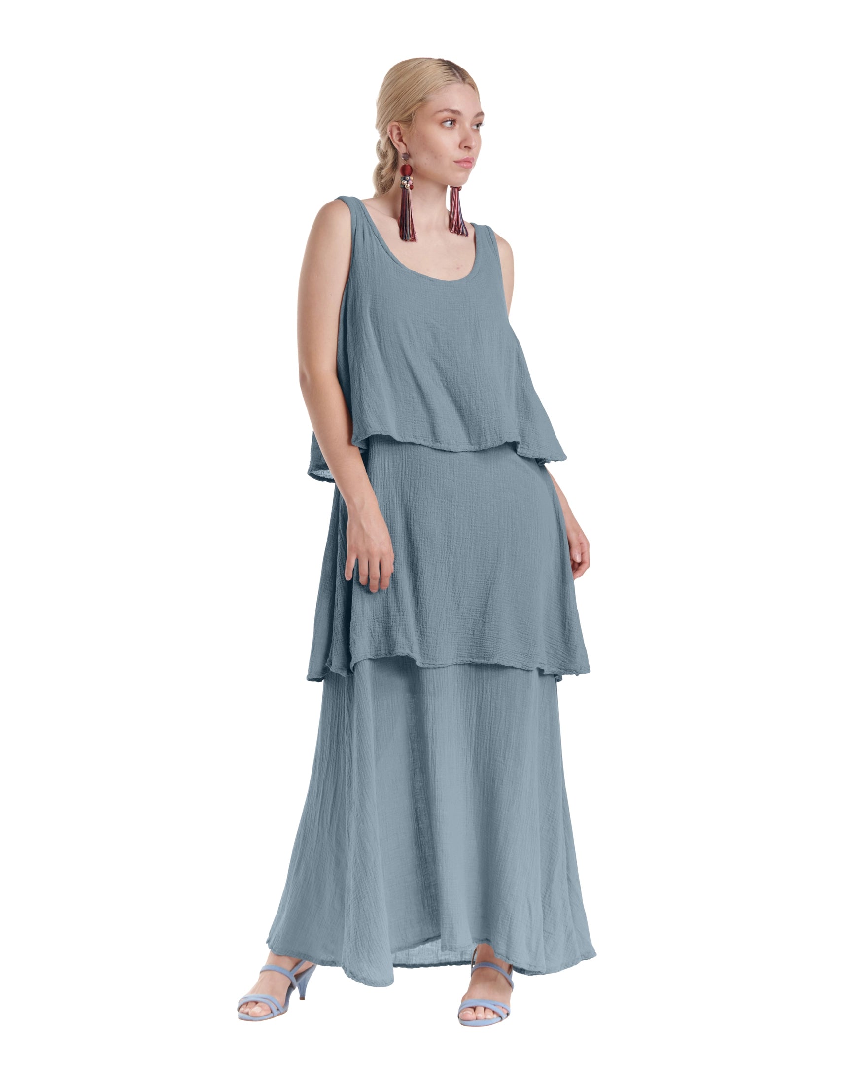Dream Cotton Gauze Dress-Oh My Gauze