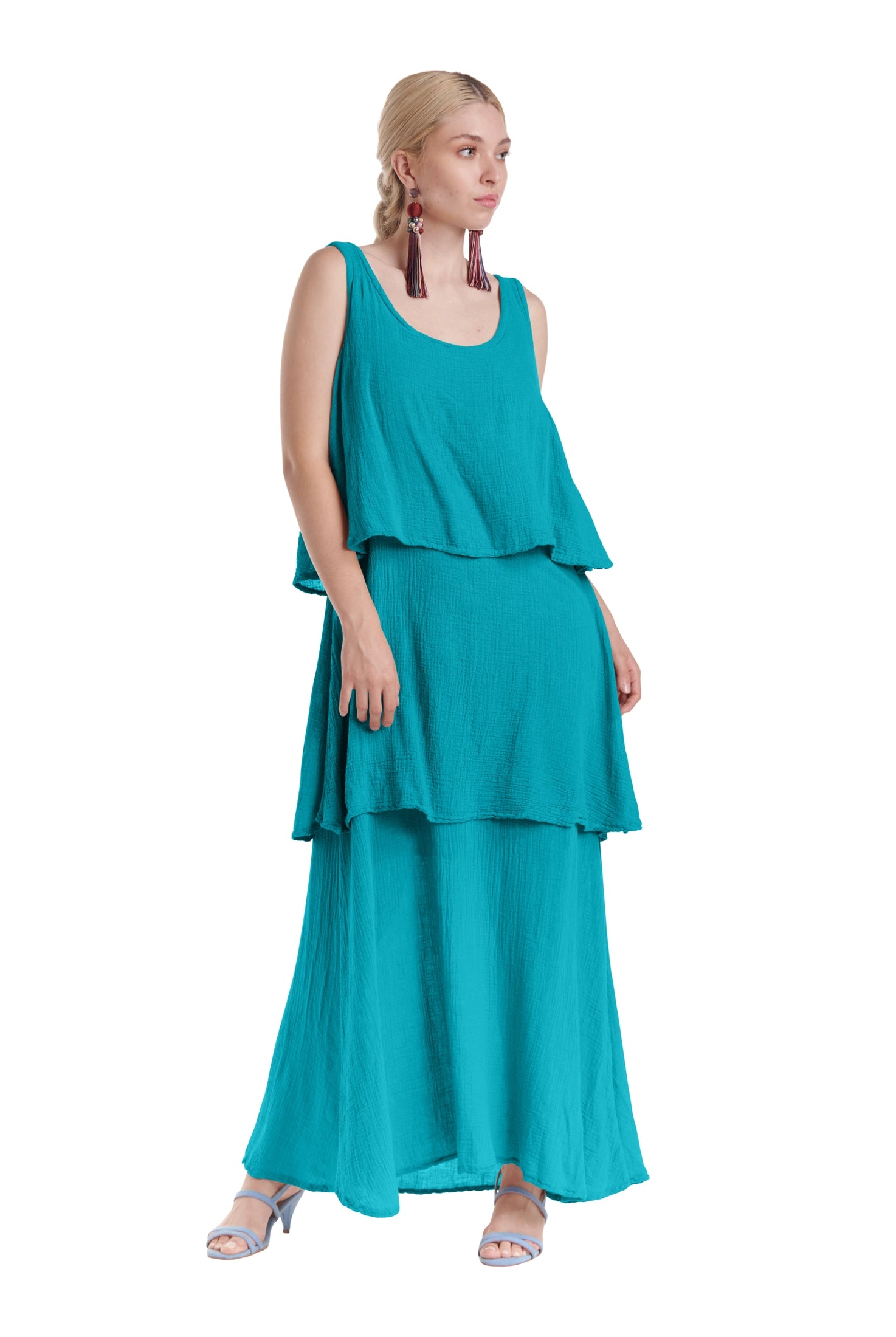 Dream Cotton Gauze Dress-Oh My Gauze