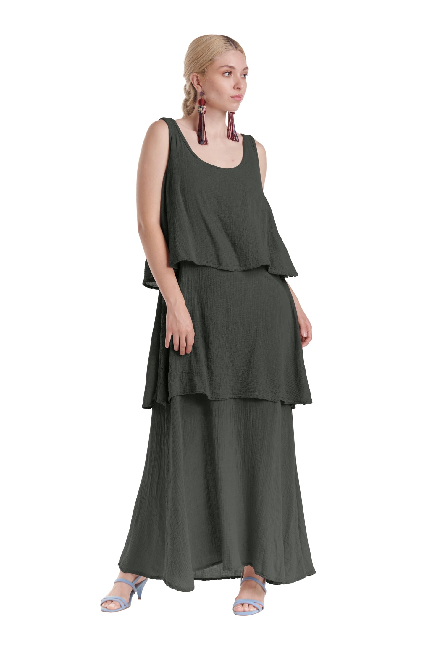 Dream Cotton Gauze Dress-Oh My Gauze