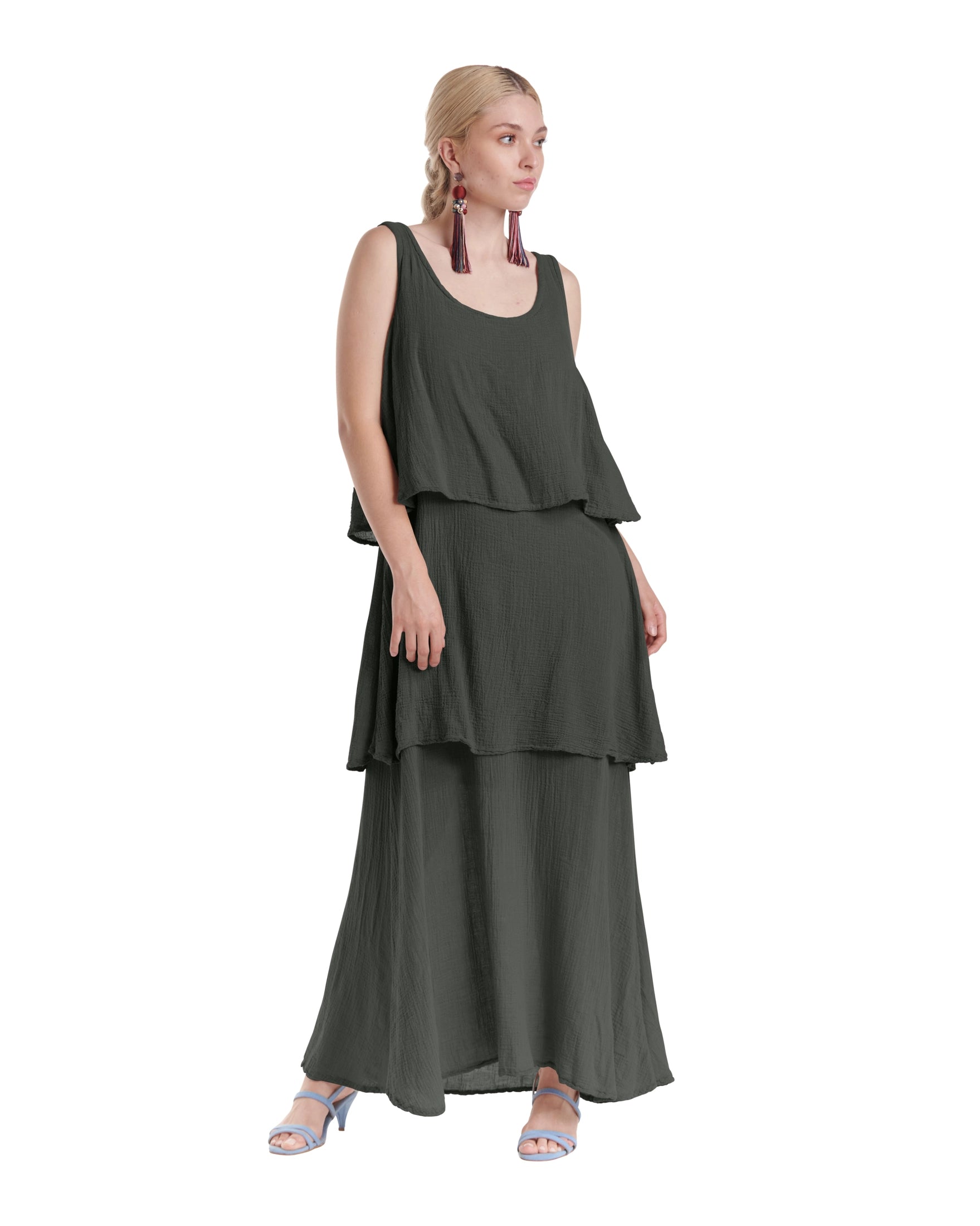 Dream Cotton Gauze Dress-Oh My Gauze
