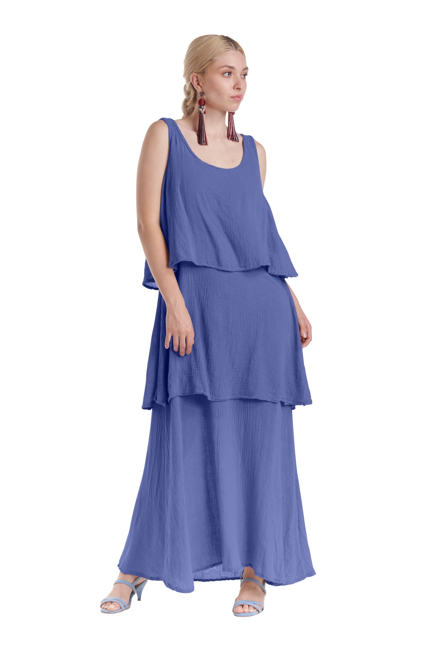 Dream Cotton Gauze Dress-Oh My Gauze