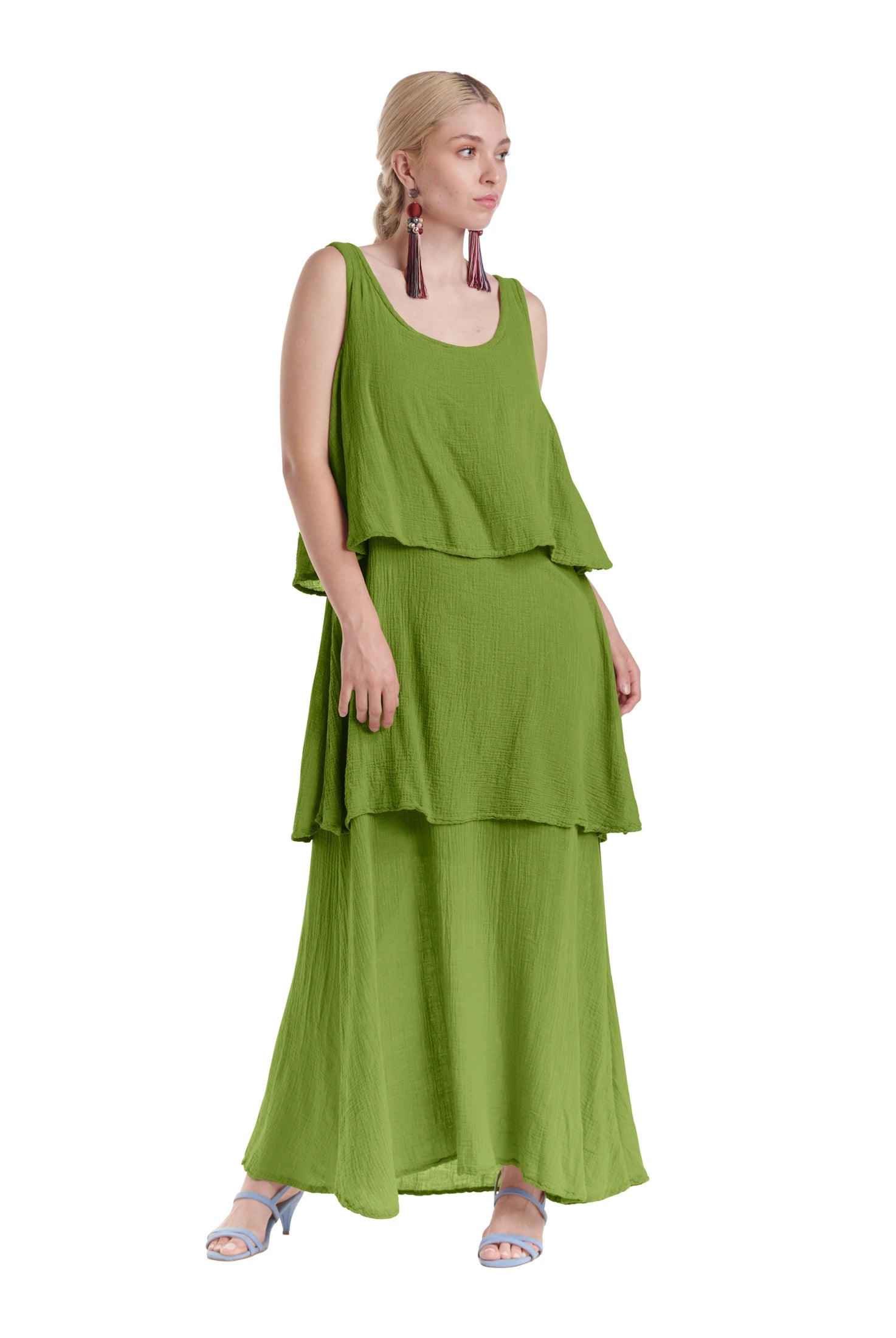 Dream Cotton Gauze Dress-Oh My Gauze