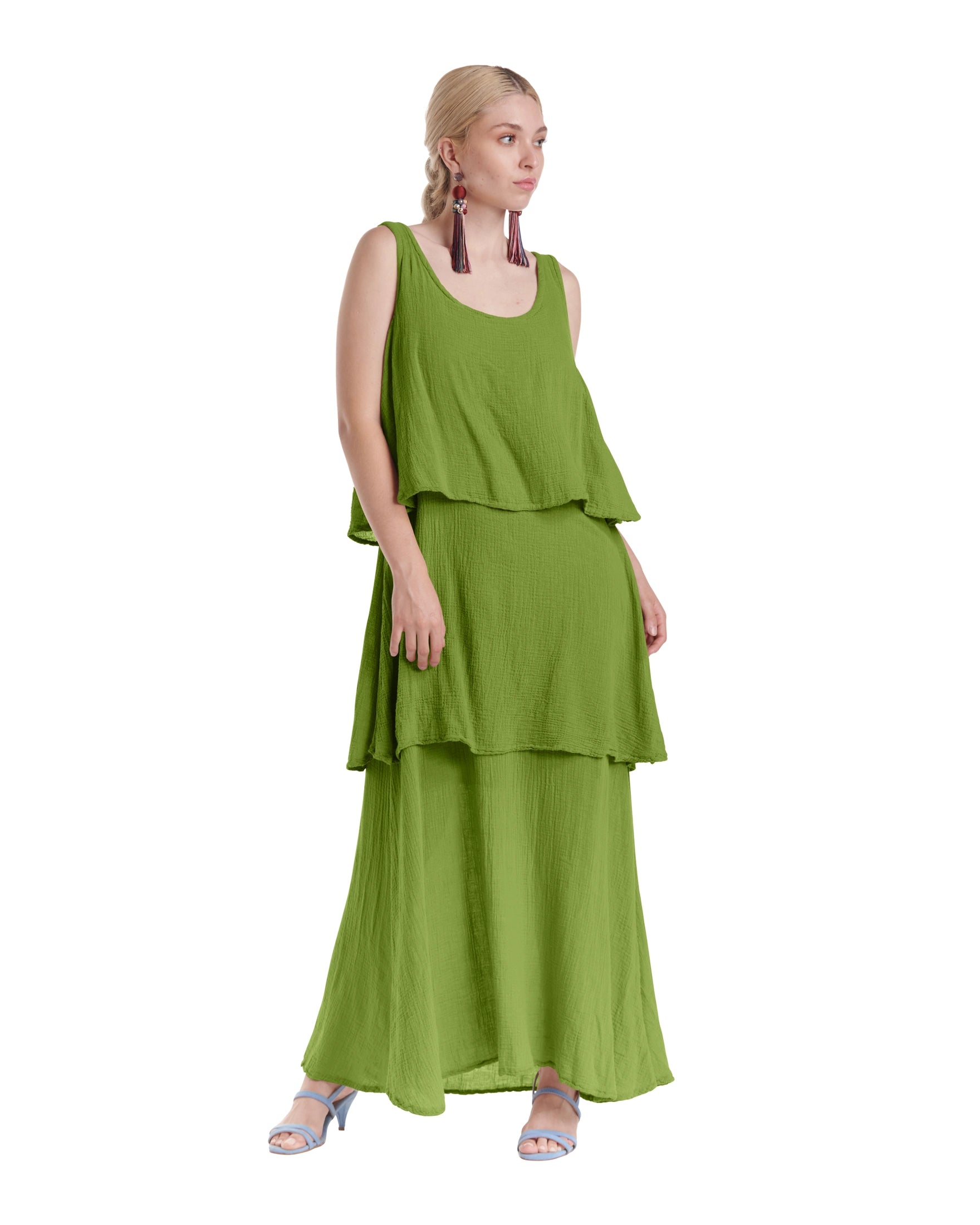 Dream Cotton Gauze Dress-Oh My Gauze