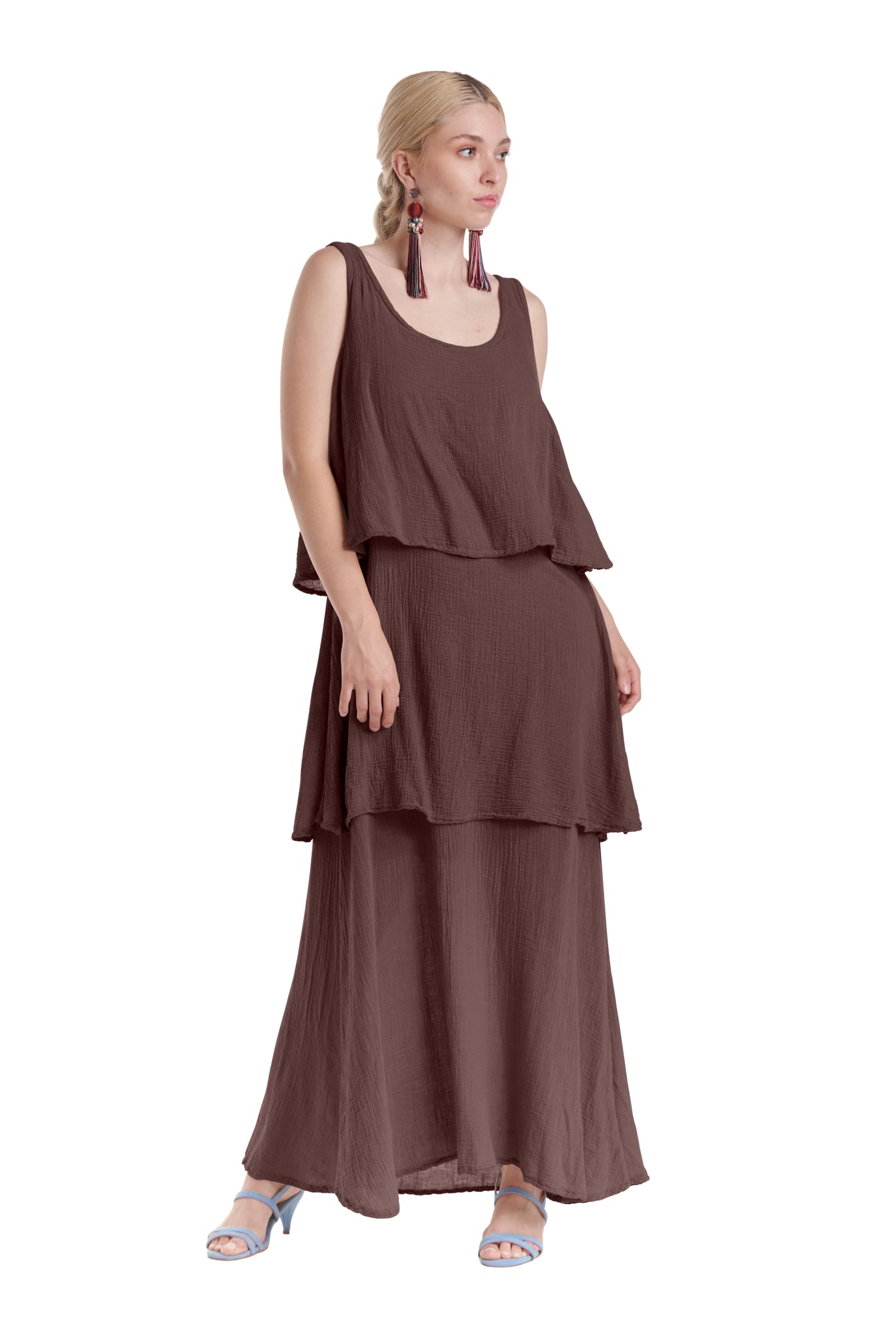 Dream Cotton Gauze Dress – New Arrival-Oh My Gauze