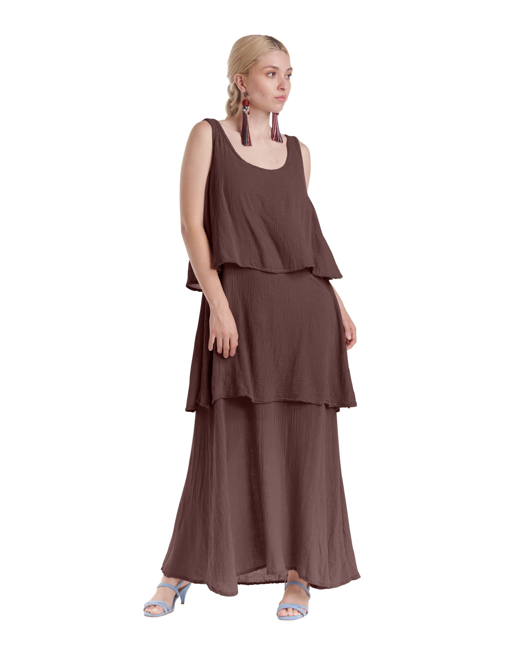 Dream Cotton Gauze Dress-Oh My Gauze